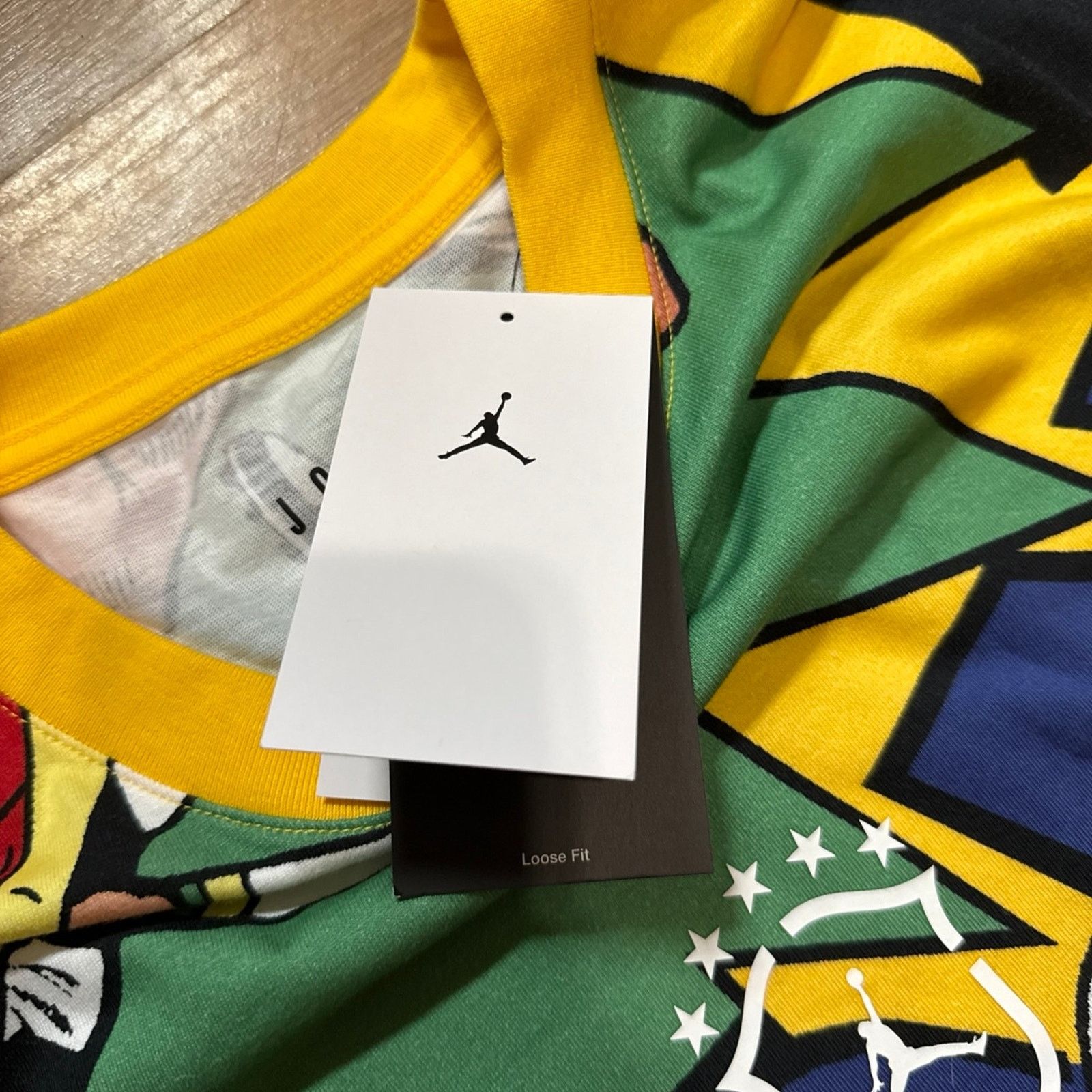 Jordan Brand Jordan Brazil Jersey Short Sleeve Shirt Size US M / EU 48-50 / 2 - 4 Thumbnail