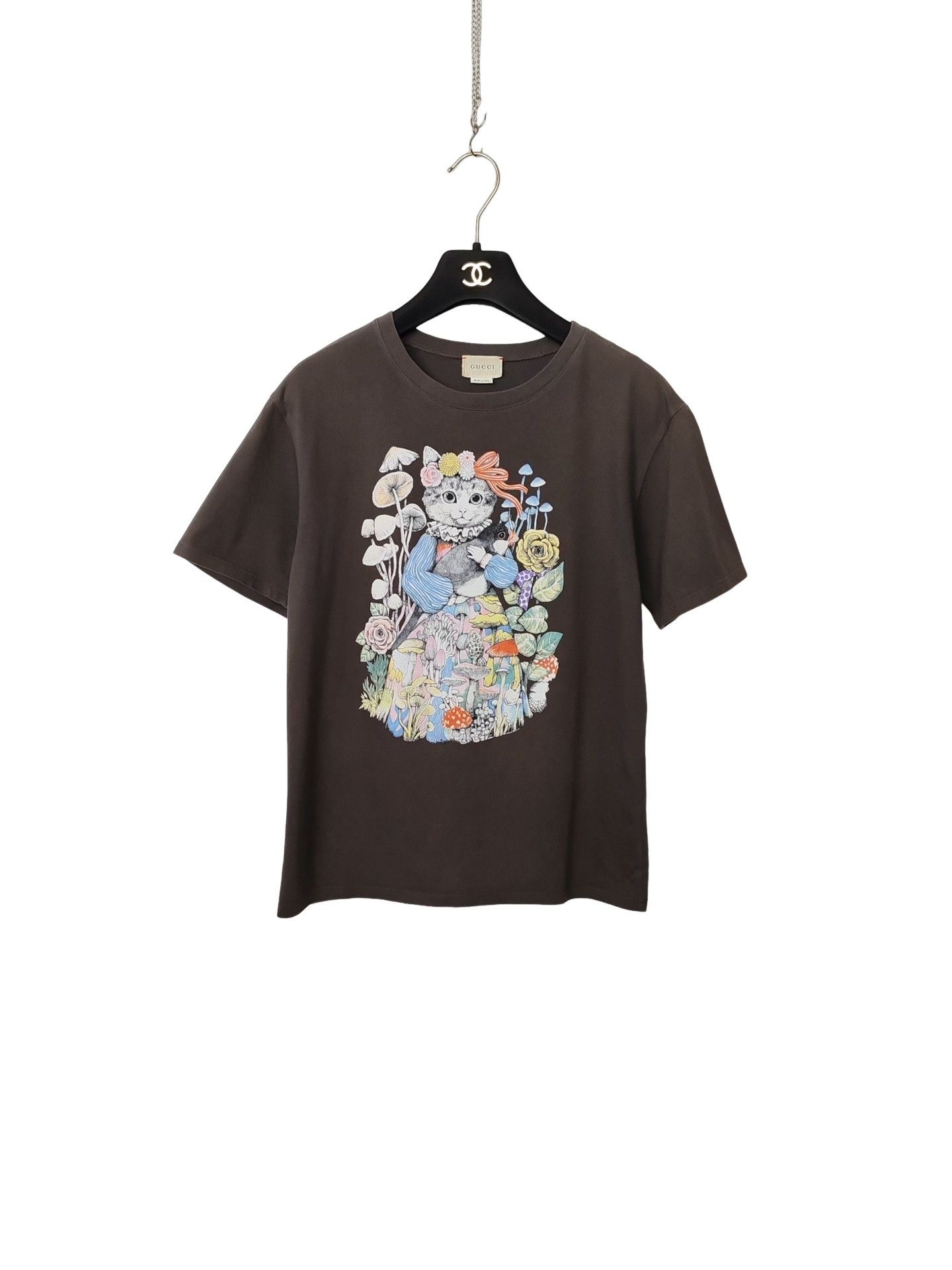 Gucci Gucci x Yuko Higuchi Cat Graphic T-Shirt Size XS Size XS / US 0-2 / IT 36-38 - 1 Thumbnail