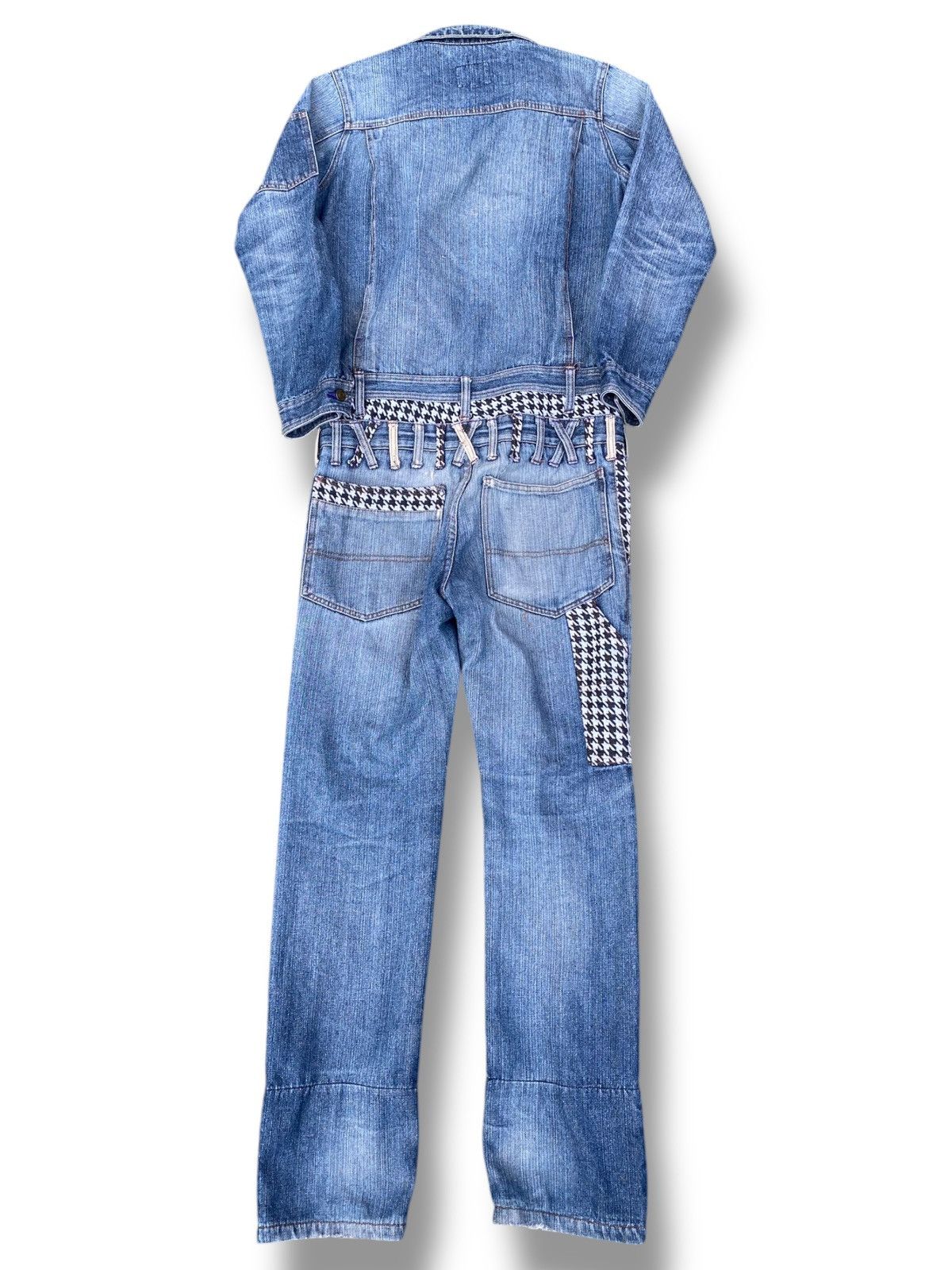 Issey Miyake × Japanese Brand Vintage Jungle Storm Indigo Coverall. #E8 Size US 32 / EU 48 - 6 Thumbnail