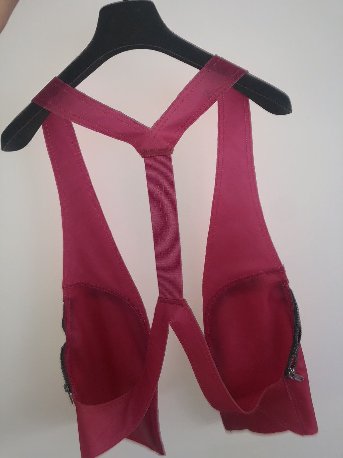 Rick Owens × Rick Owens Drkshdw RICK OWENS Pink Bauhaus Vest New Translucent Size US L / EU 52-54 / 3 - 3 Thumbnail