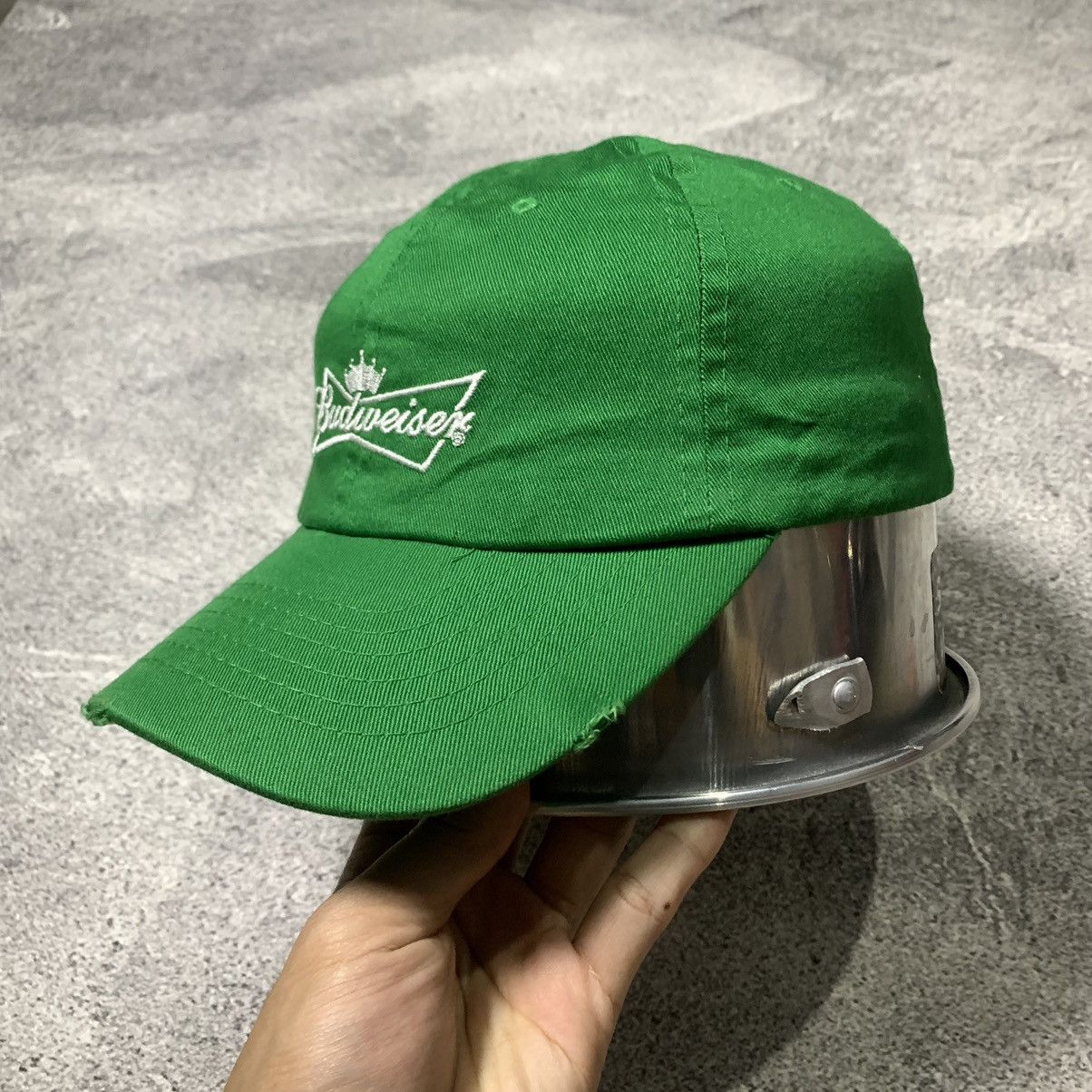 Vintage Budweiser Hat Cap distressed