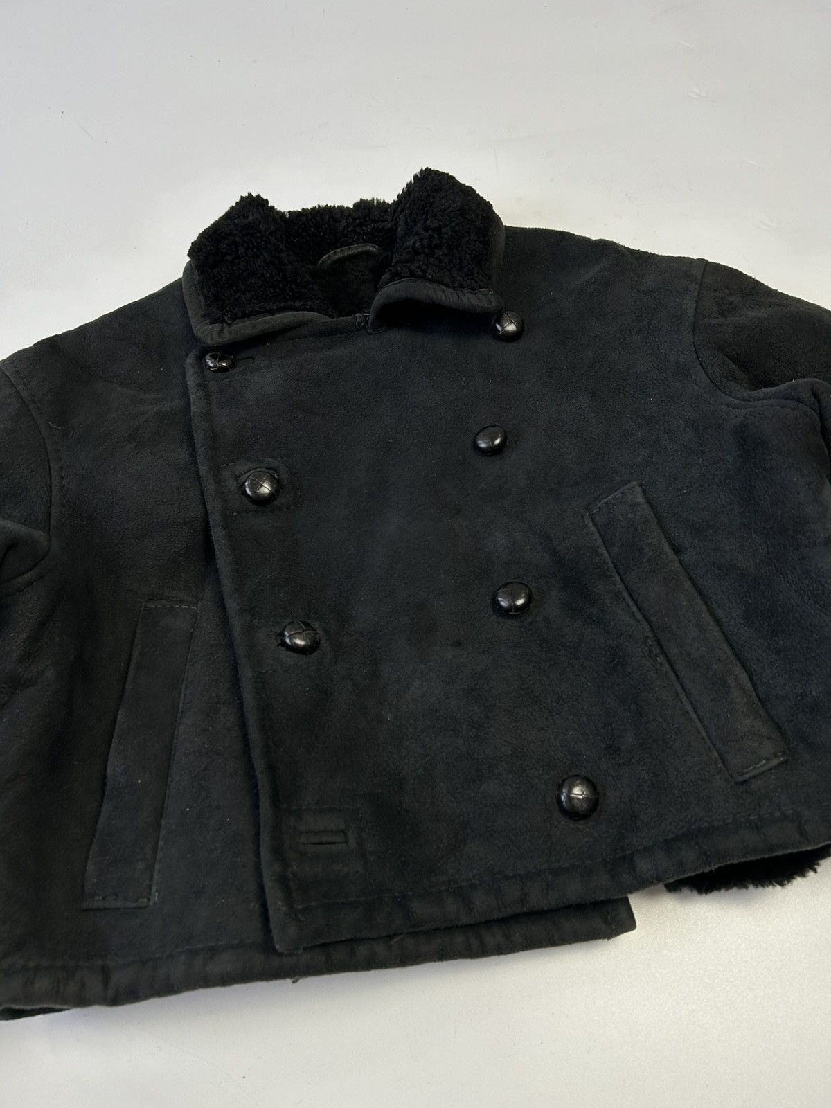 Handmade REAL SHEEPSKIN MADE IN URUGUAY WINTER JACKET Size ONE SIZE - 2 Thumbnail