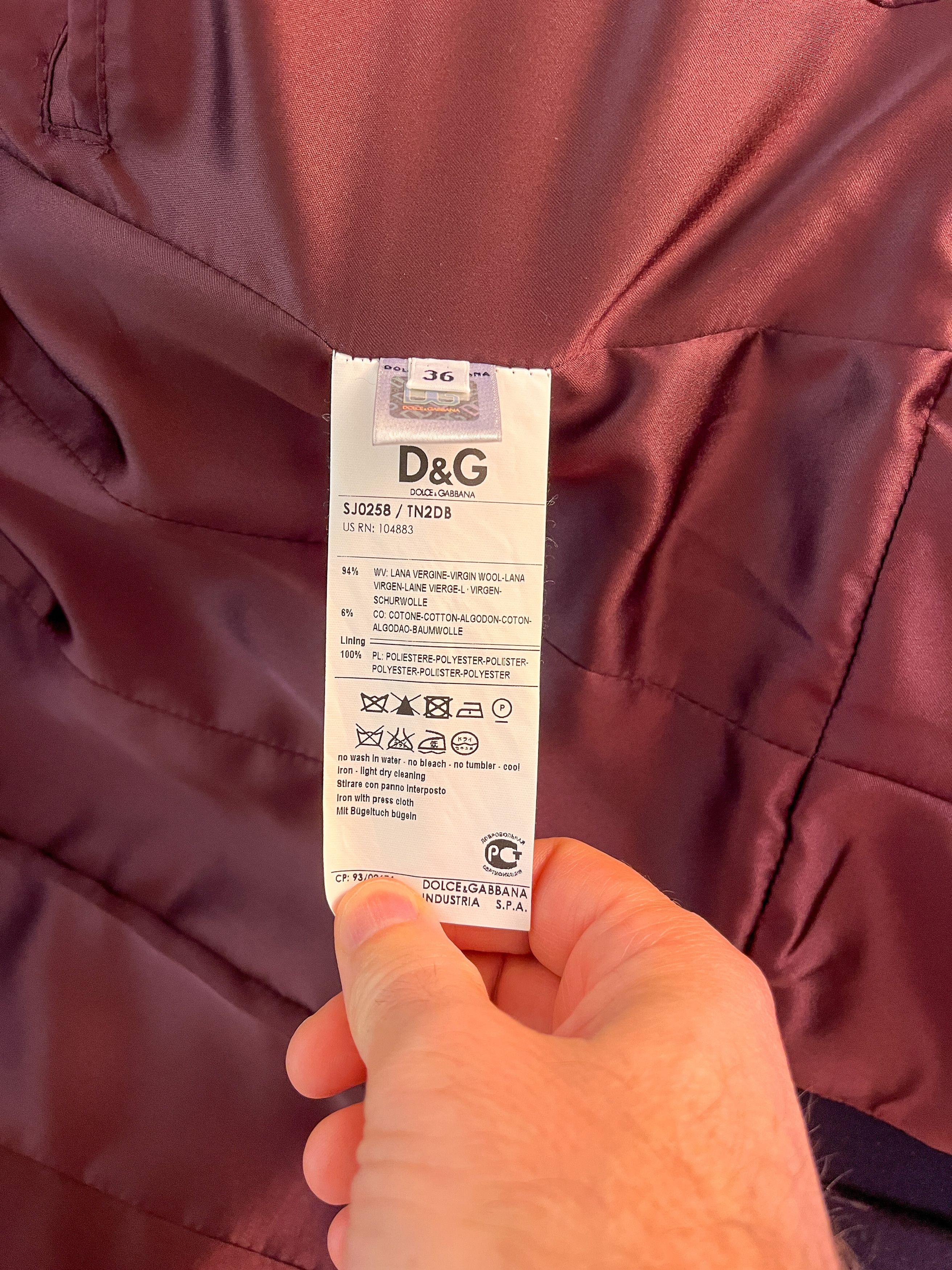 Dolce & Gabbana Military Jacket / D&G - Fall 2009 Catwalk - Size 36 ITA Size S / US 4 / IT 40 - 16 Thumbnail