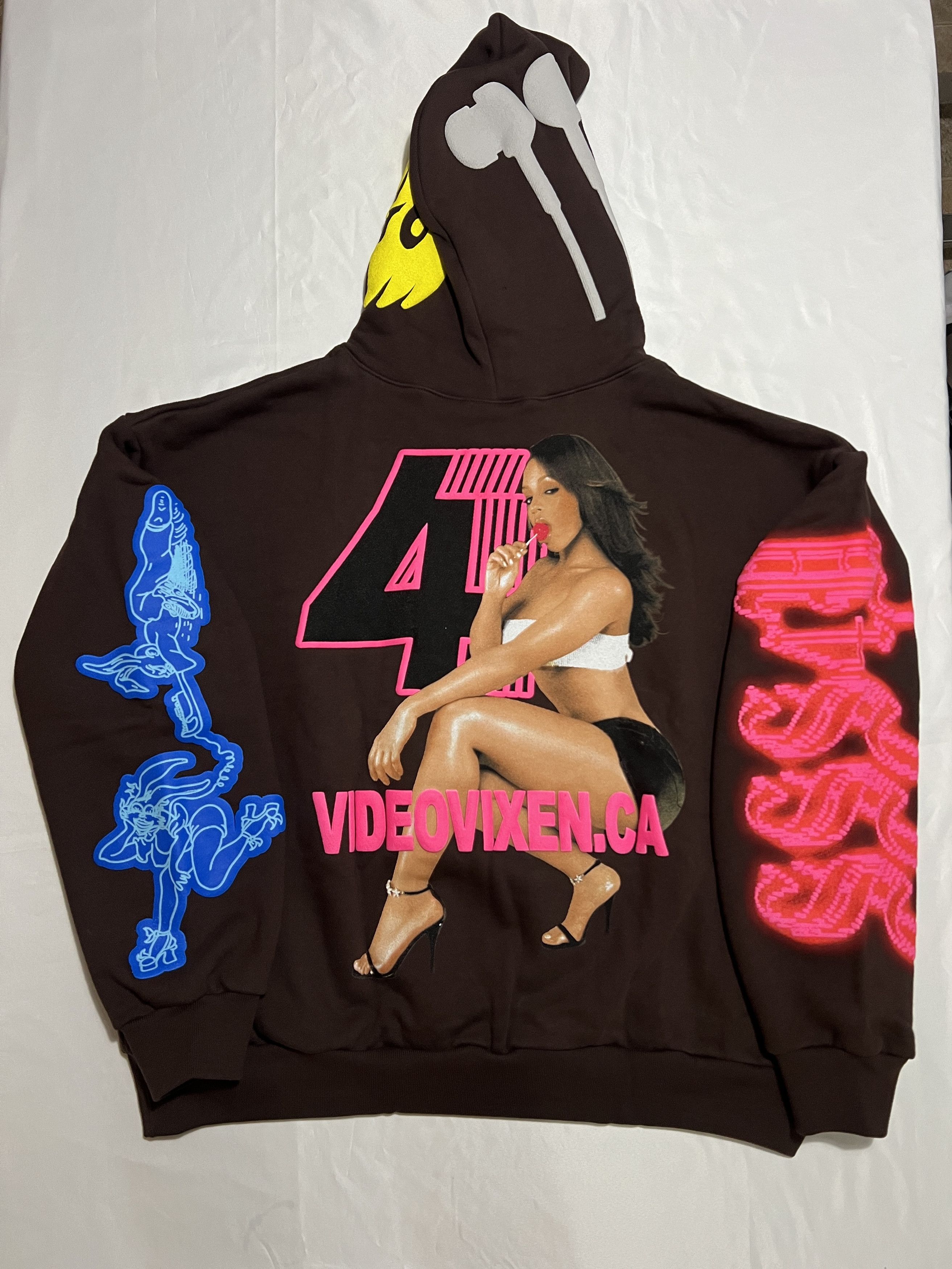 Drake Drake Related OVO $$$4U Hot Moms Vixen Hoodie Brown Size US XXL / EU 58 / 5 - 12 Thumbnail