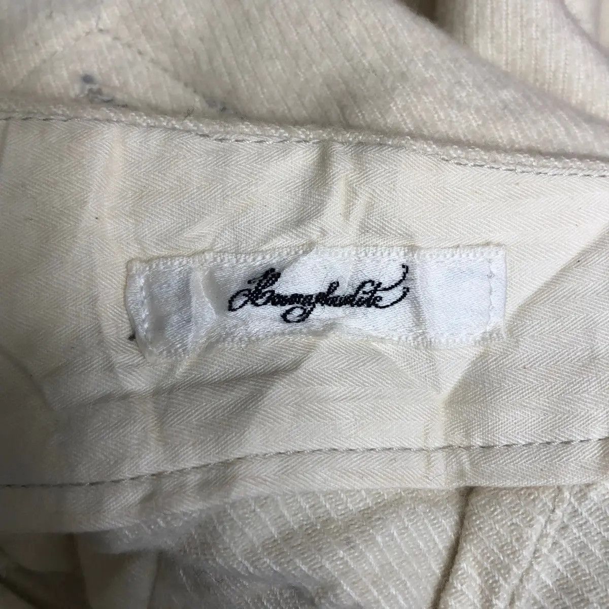 Japanese Brand Vtg HERMAPHRODITE JAPAN DESIGNER Technical Pant Denim Jeans Size 28" / US 6 / IT 42 - 7 Thumbnail