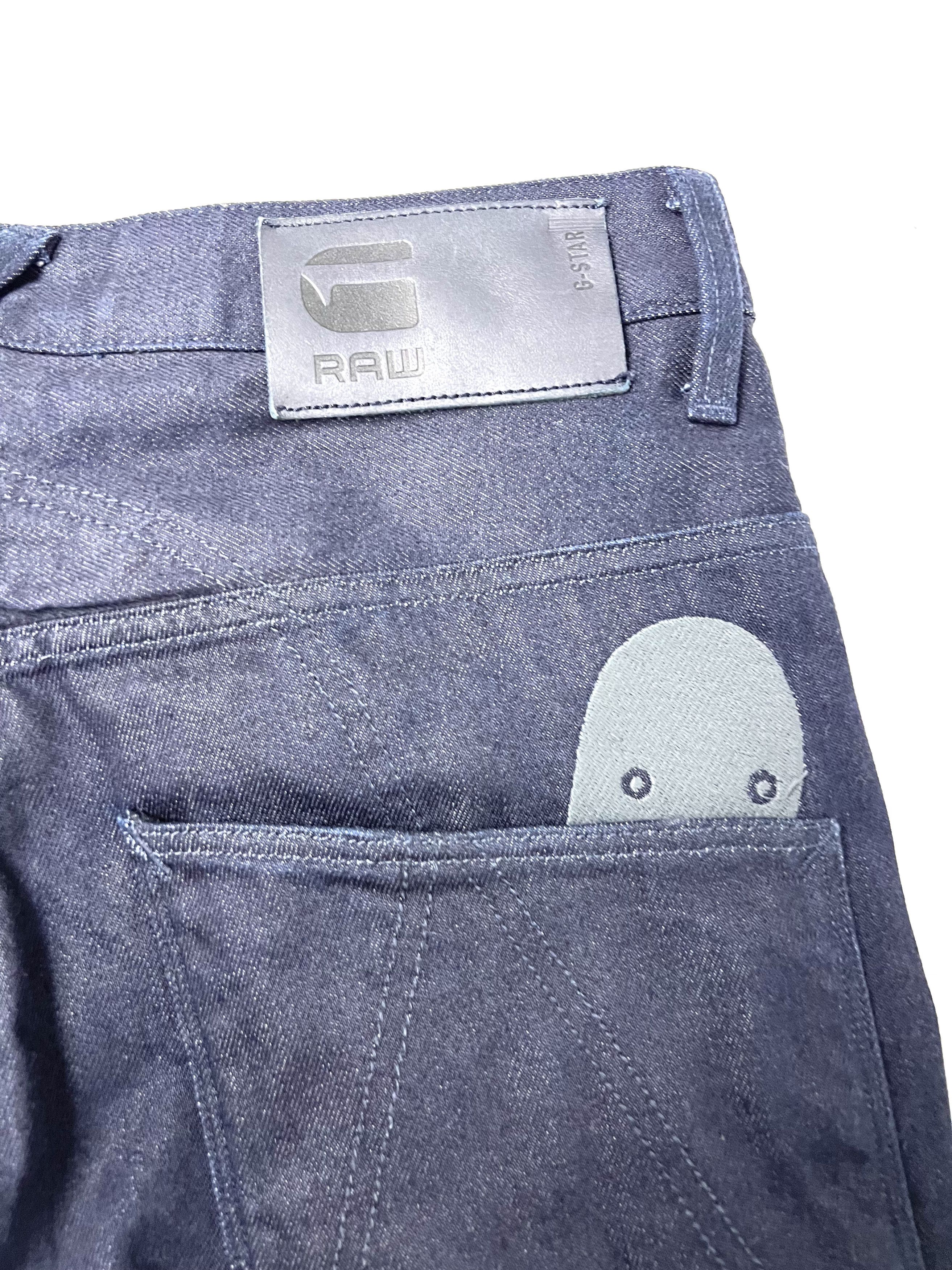G-Star × Pharrell NEW, G-STAR ORIGINALS RAW LOW CROTCH DENIM SHORTS Size US 30 / EU 46 - 19 Thumbnail