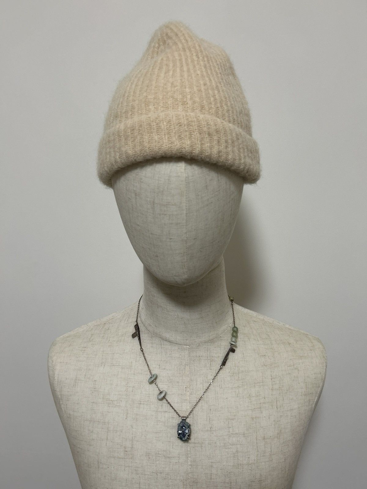 Other Sweet lime juice silver gem denim necklace Size ONE SIZE - 2 Thumbnail
