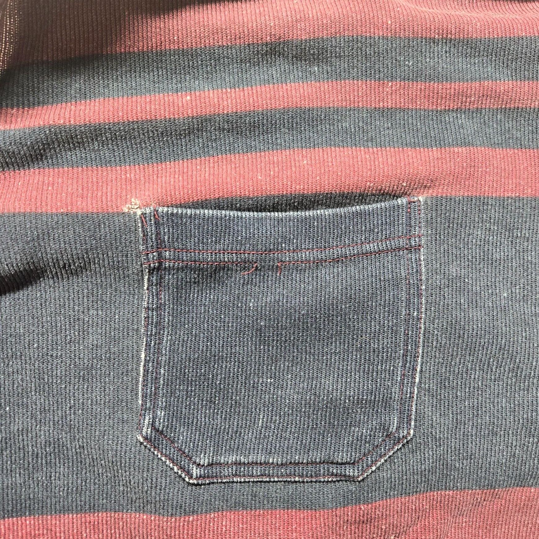 Vintage VINTAGE Arizona Jean Co. Red Distressed Collar Sweater Mens XL 90s Pullover Size US XL / EU 56 / 4 - 5 Thumbnail