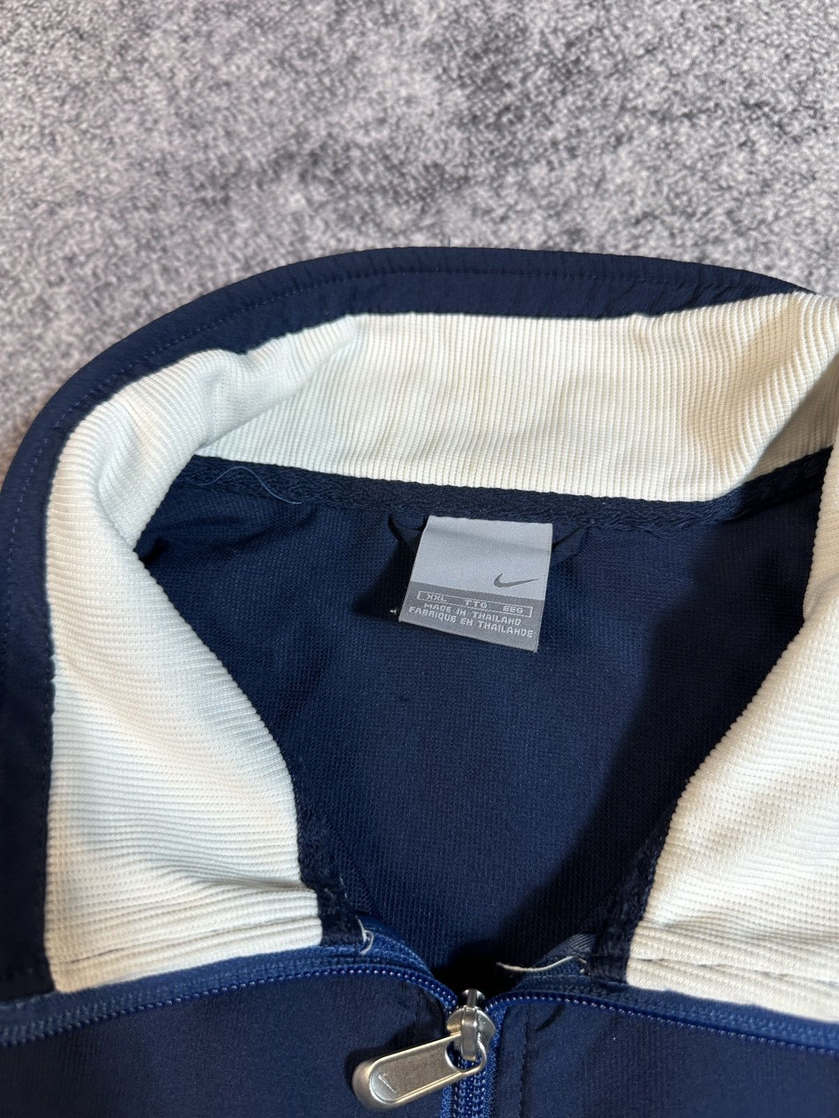 Nike × Vintage Y2k vintage Nike zip up jacket Streetwear hype 90s rare logo Size US XXL / EU 58 / 5 - 3 Thumbnail