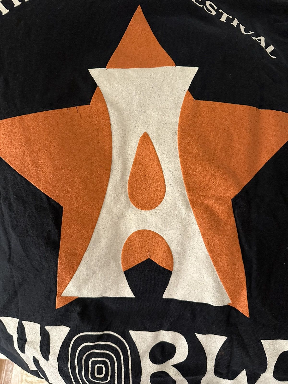 Travis Scott 2018 Travis Scott Astroworld “Astros” T Shirt Size US XL / EU 56 / 4 - 3 Thumbnail