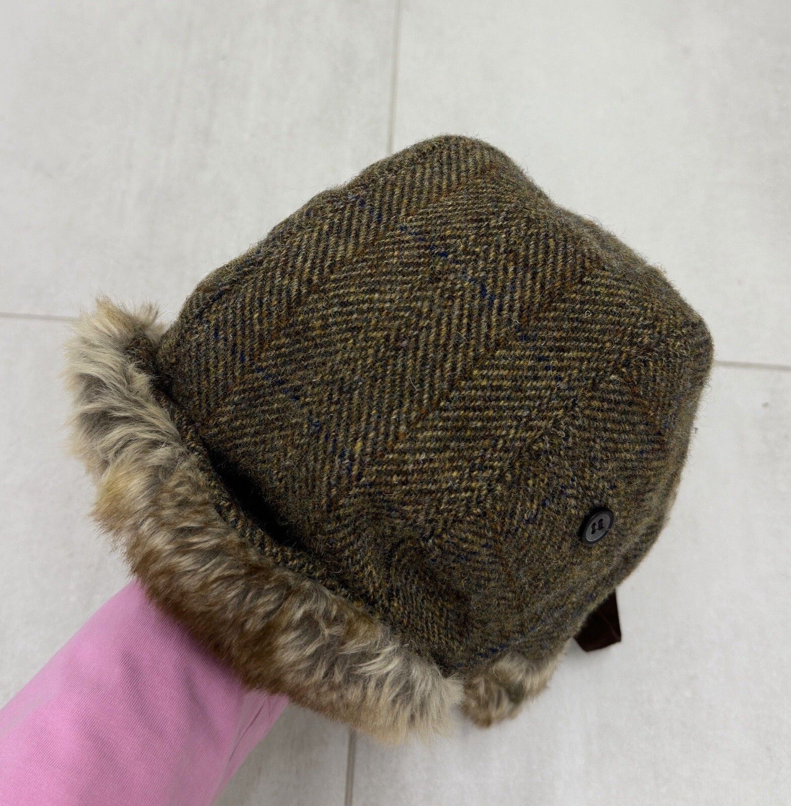 Harris Tweed HARRIS TWEED WOOL WINTER ARCTIC HAT MENS Size ONE SIZE - 5 Thumbnail