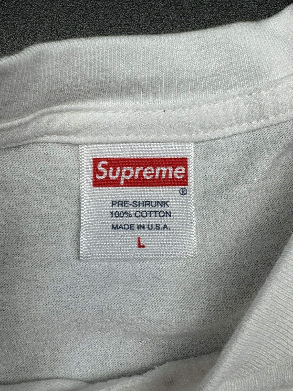 Supreme Supreme Box Logo L/S T-shirt White Size US L / EU 52-54 / 3 - 3 Thumbnail
