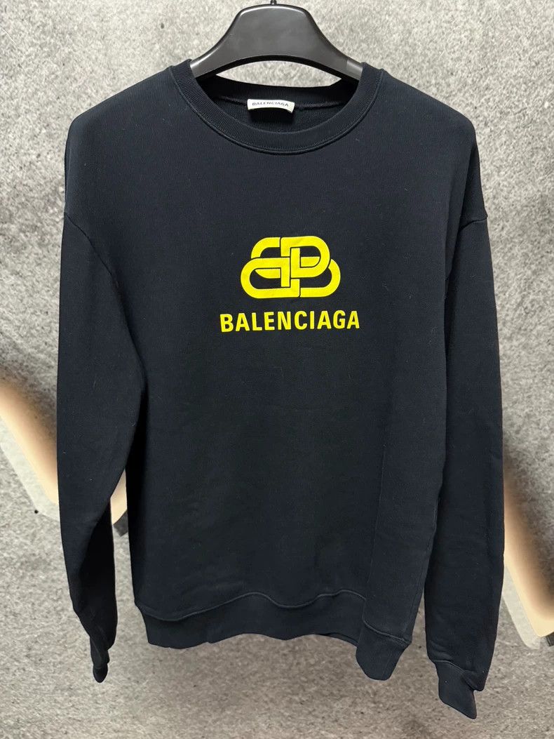 Balenciaga Balenciaga Black Sweatshirt XS - dmc Size US XS / EU 42 / 0 - 1 Thumbnail