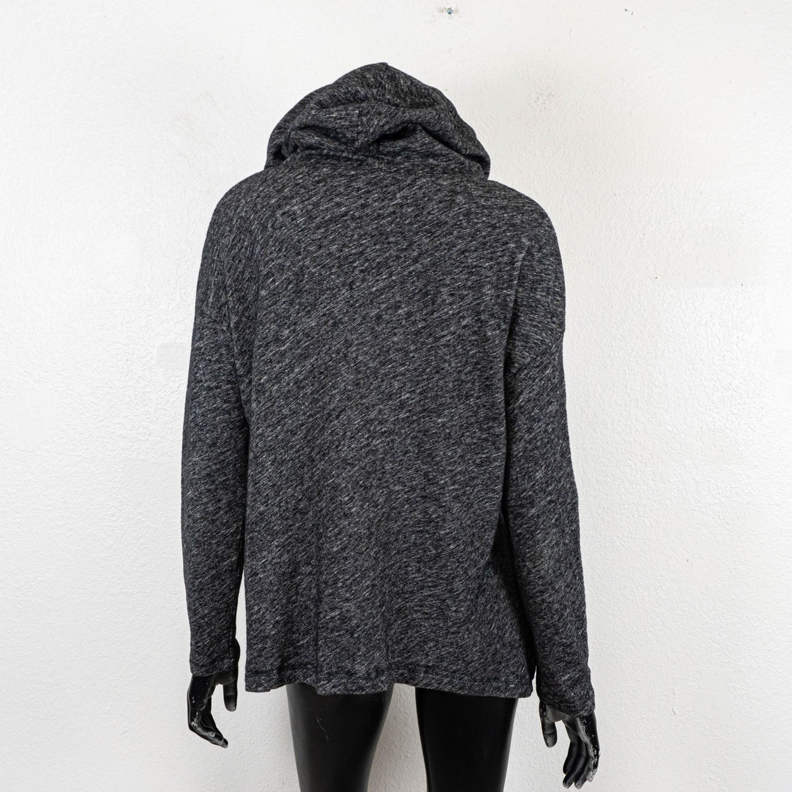 Eileen Fisher Eileen Fisher Organic Cotton Linen Slub Hooded top Sz Large Size L / US 10 / IT 46 - 5 Thumbnail