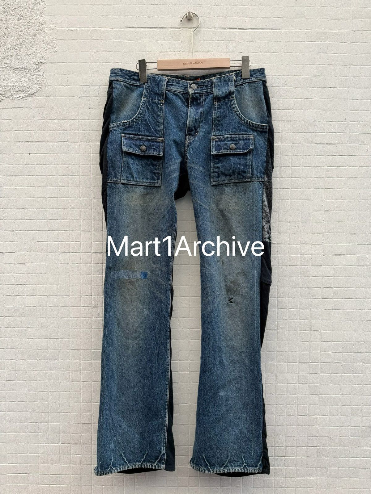 Undercover Undercover 06ss T-phase klaus spliced jeans | Grailed