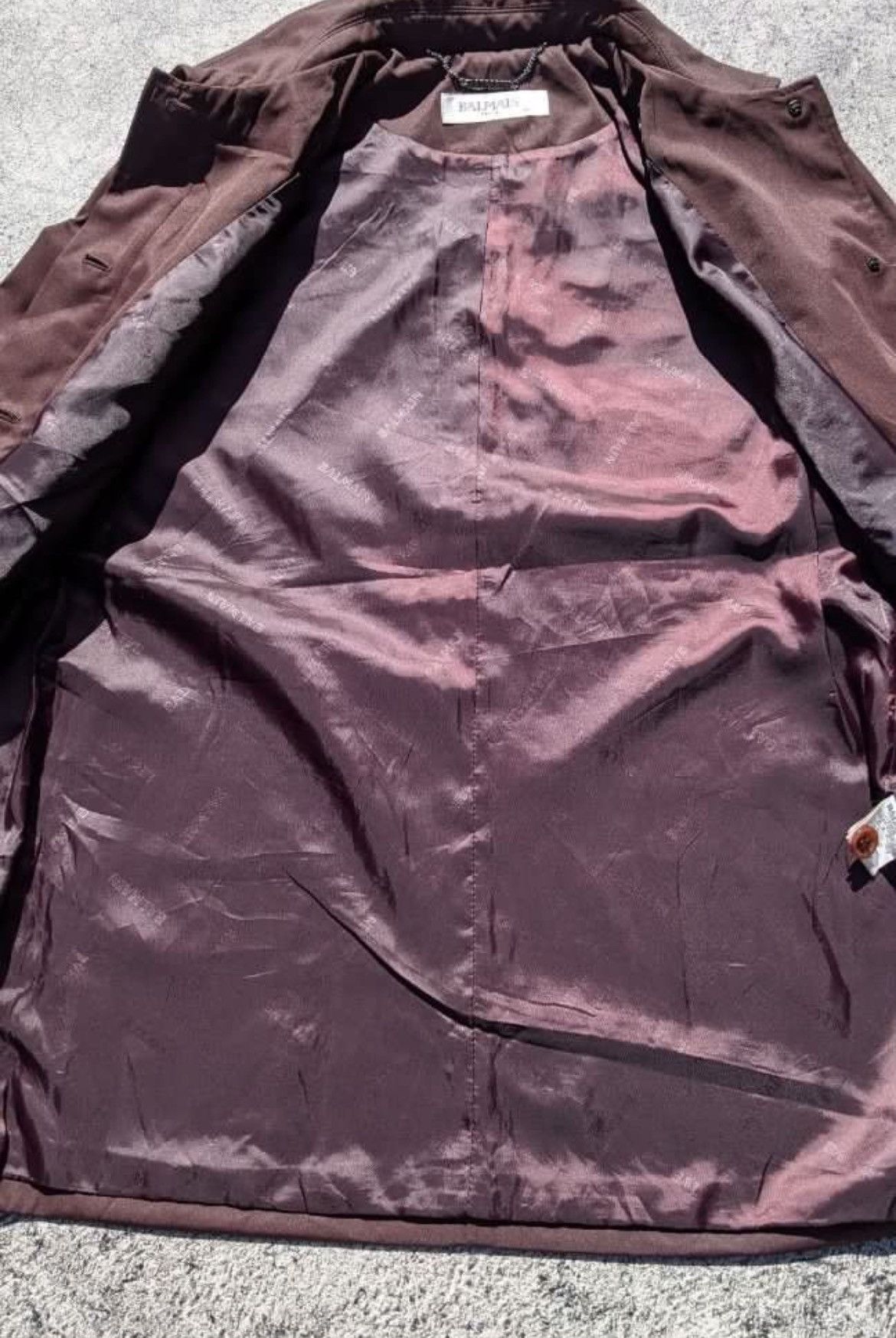 Balmain × Pierre Balmain Balmain Long Coat Jacket Size US S / EU 44-46 / 1 - 5 Thumbnail
