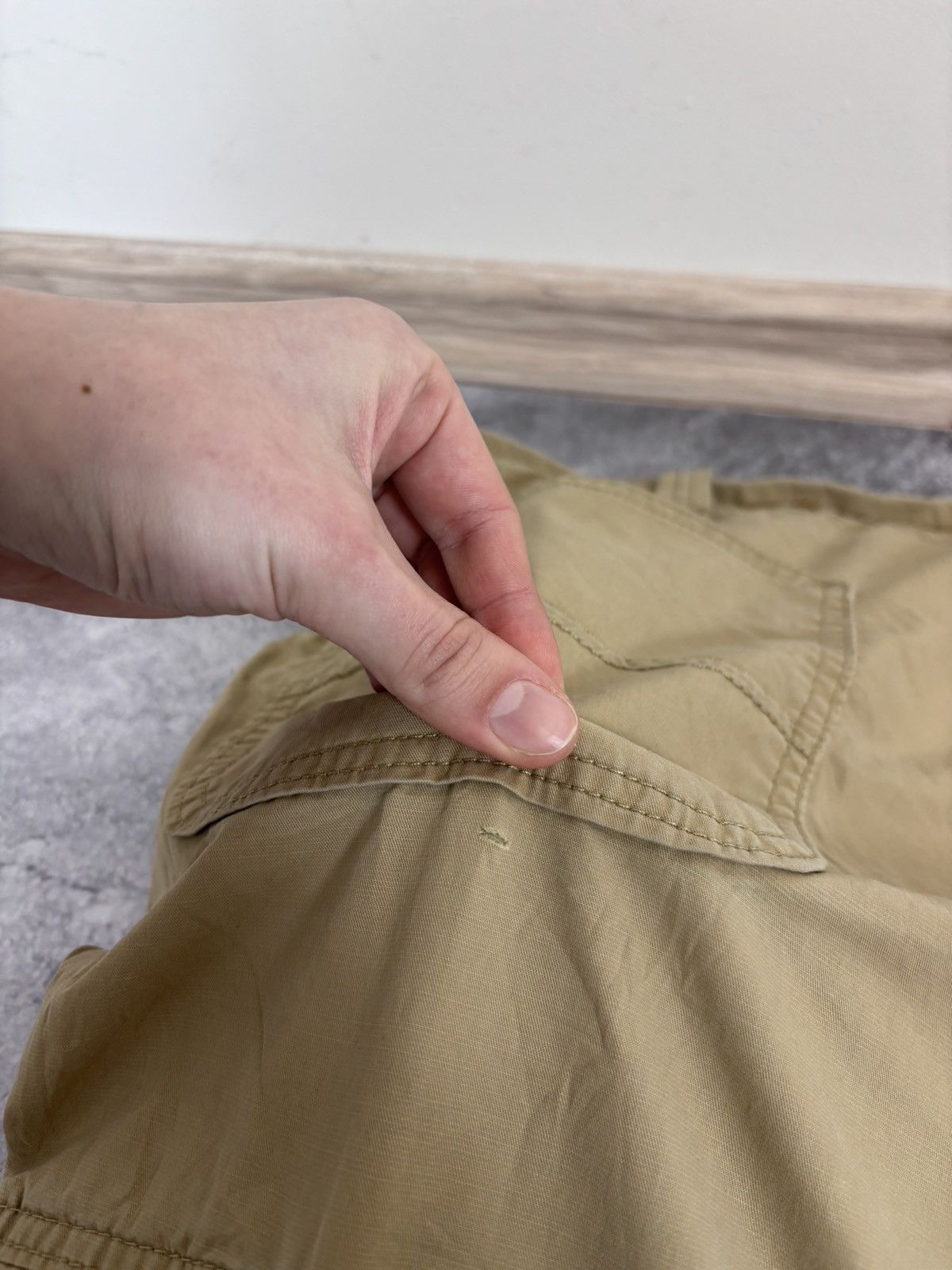 Carhartt Carhartt Relaxed Fit USA Hype Beige Brown Baggy Cargo Pants Size US 44 / EU 60 - 10 Thumbnail