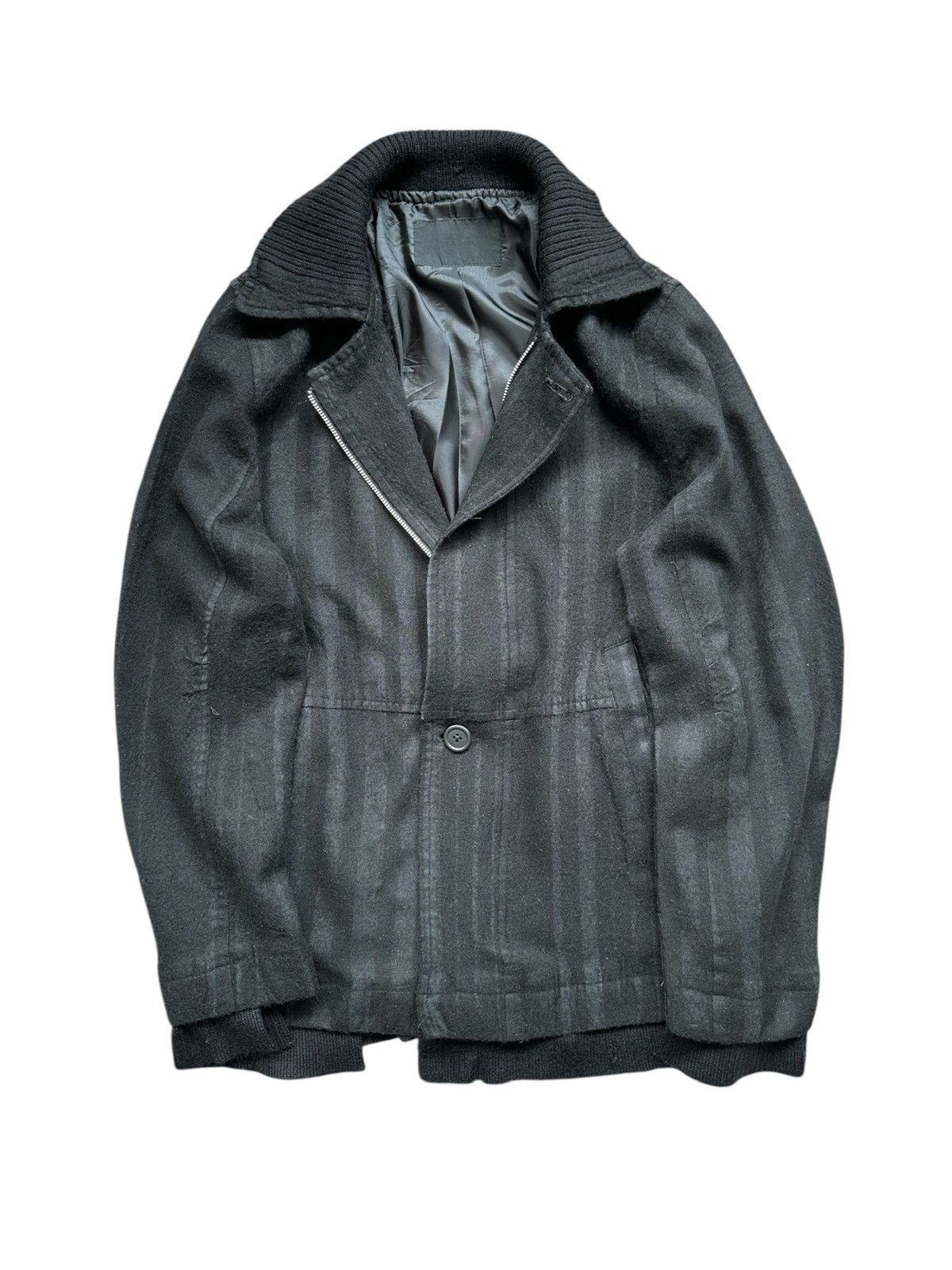 Japanese Brand 90's Pour Deux wool blend avant-garde jacket Size US M / EU 48-50 / 2 - 2 Thumbnail