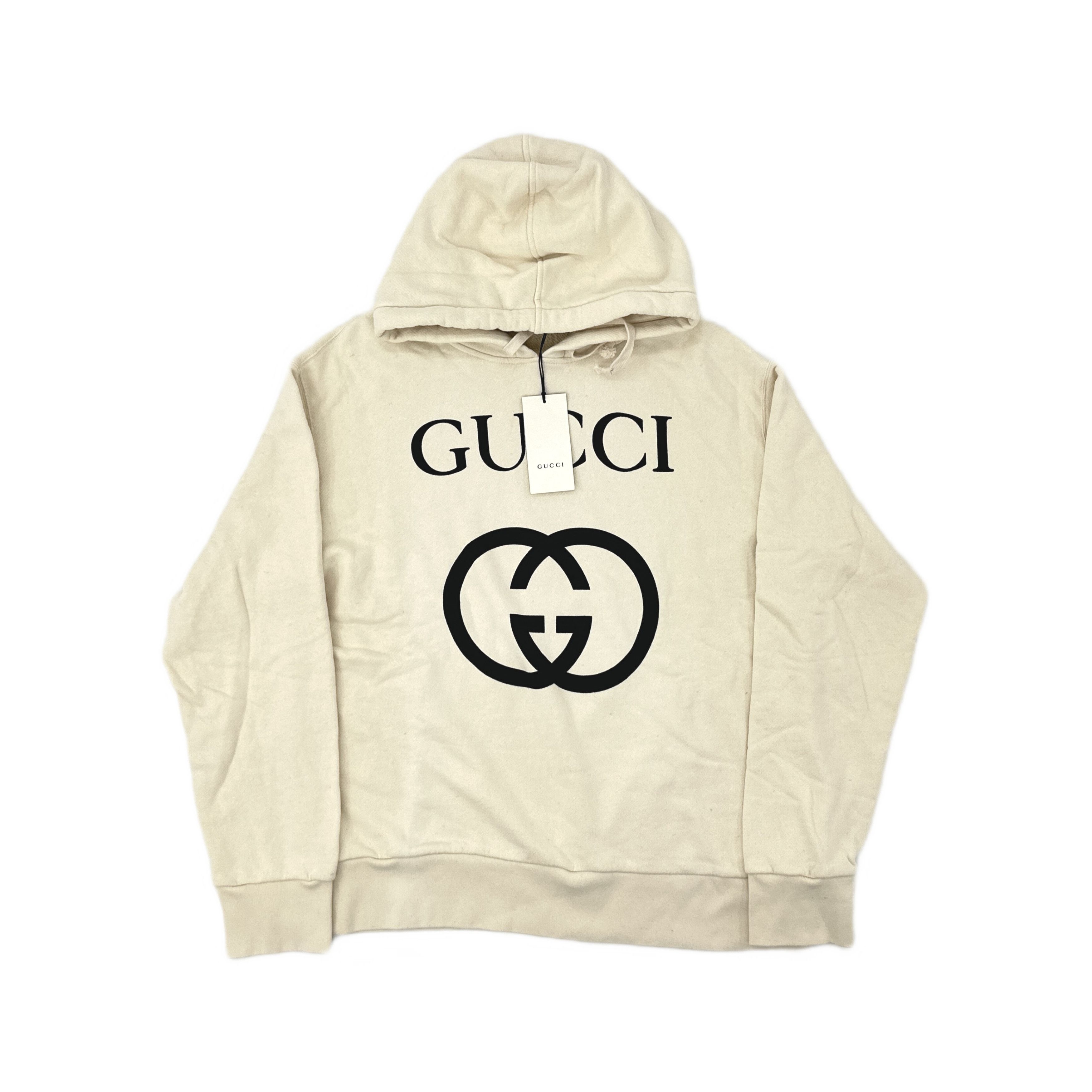 Gucci Gucci Logo Hoodie Size XXL Size US XXL / EU 58 / 5 - 1 Thumbnail