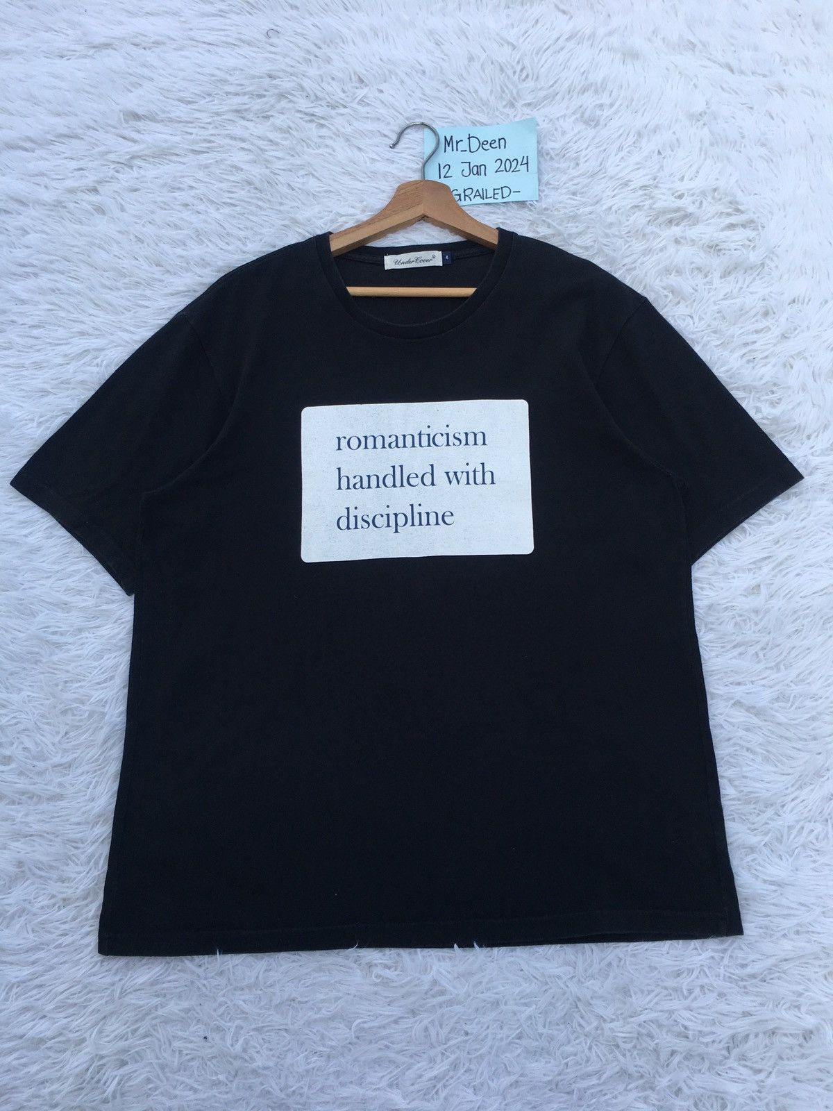 Undercover Rare Undercover ‘Romanticism handled with discipline’ Tee Size US L / EU 52-54 / 3 - 2 Thumbnail