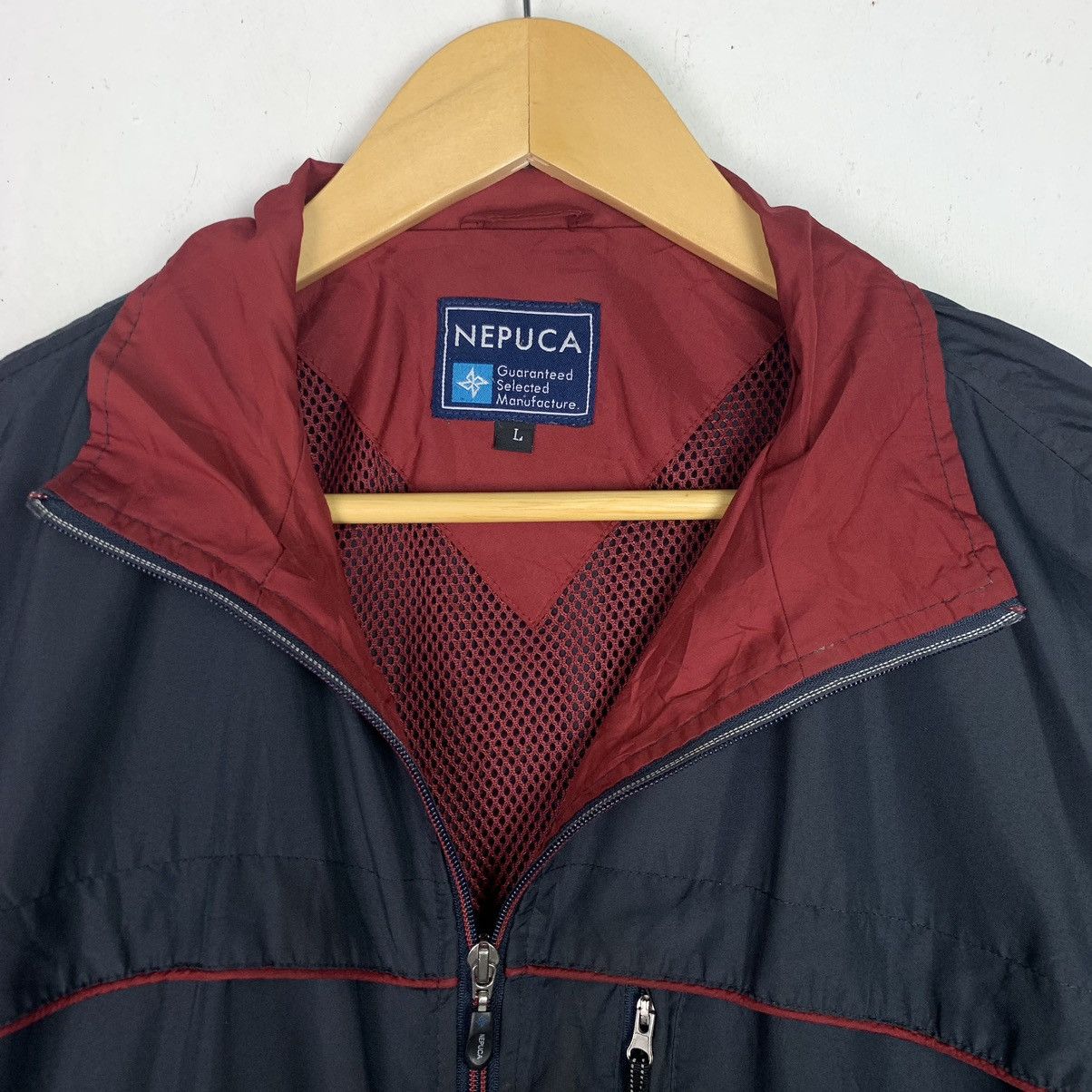 Japanese Brand × Vintage Vintage Nepuca Windbreaker Jacket Size US L / EU 52-54 / 3 - 10 Thumbnail