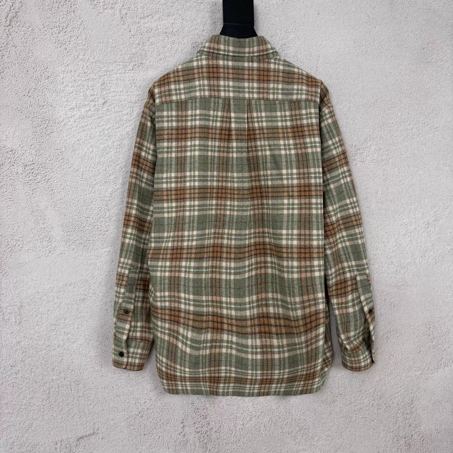 Loro Piana Loro Piana FW25 Loro Highlands Check Cashmere Shirt 41 Size US L / EU 52-54 / 3 - 2 Thumbnail
