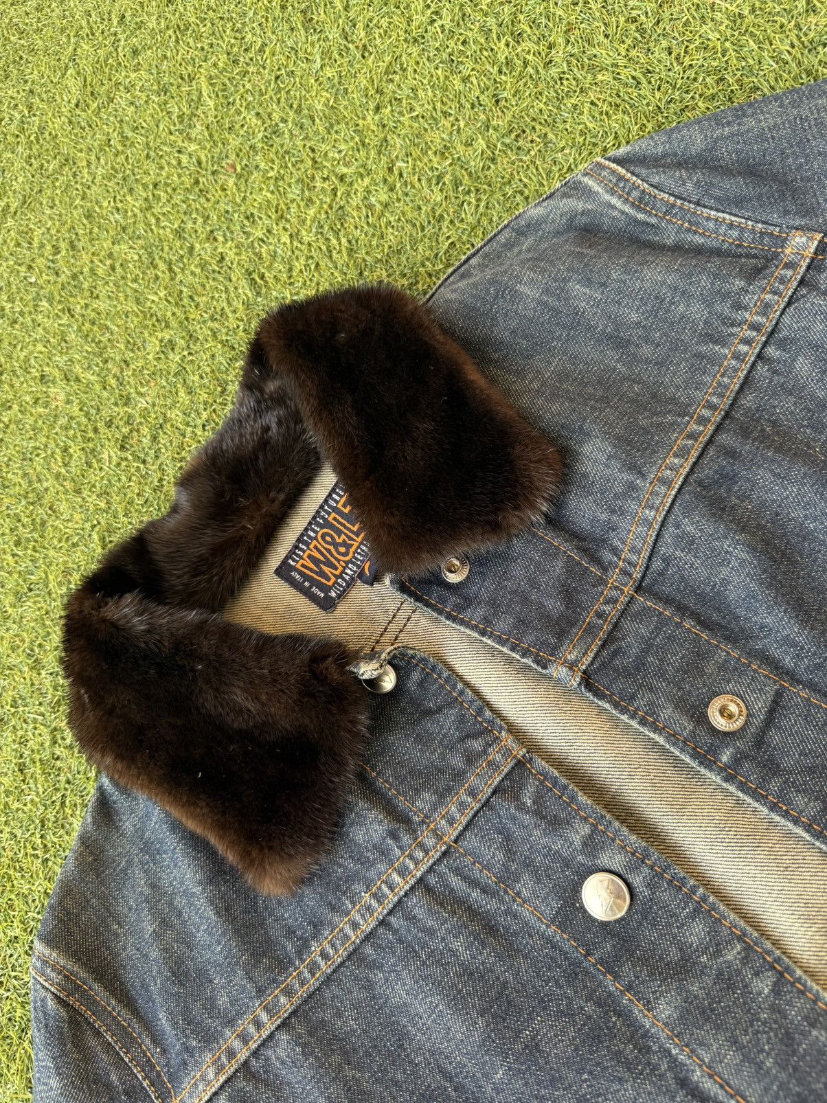 W&LT Walter Van Beirendonck W&LT “Kiss The Future” Denim Jacket Size US M / EU 48-50 / 2 - 4 Thumbnail