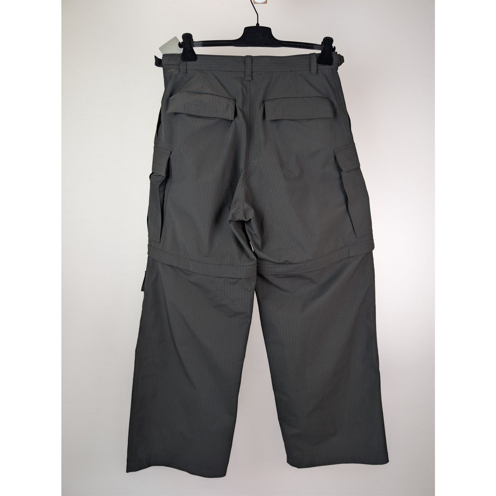 Balenciaga o1rshd1 Unity Sports Icon Light Cargo Pants in Black Size US 32 / EU 48 - 12 Thumbnail