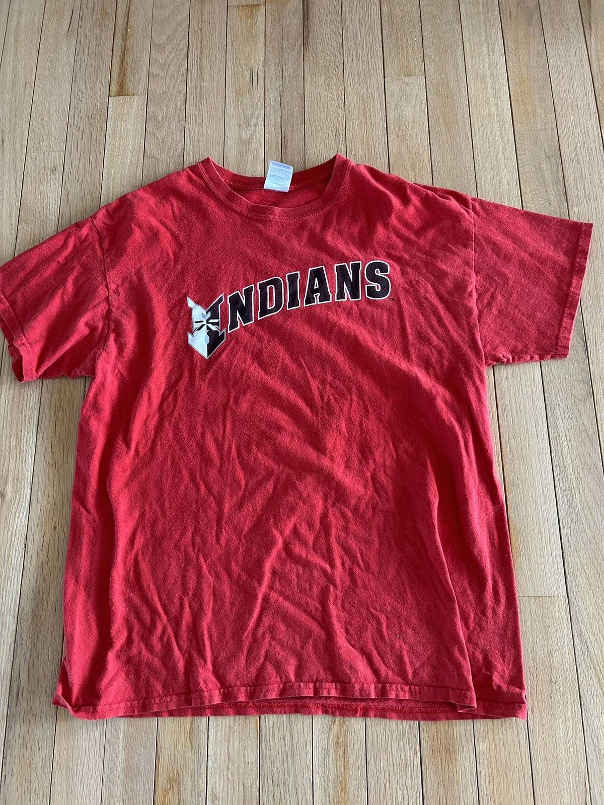 Gildan Vintage y2k Indianapolis Indians Jersey Size US L / EU 52-54 / 3 - 3 Thumbnail