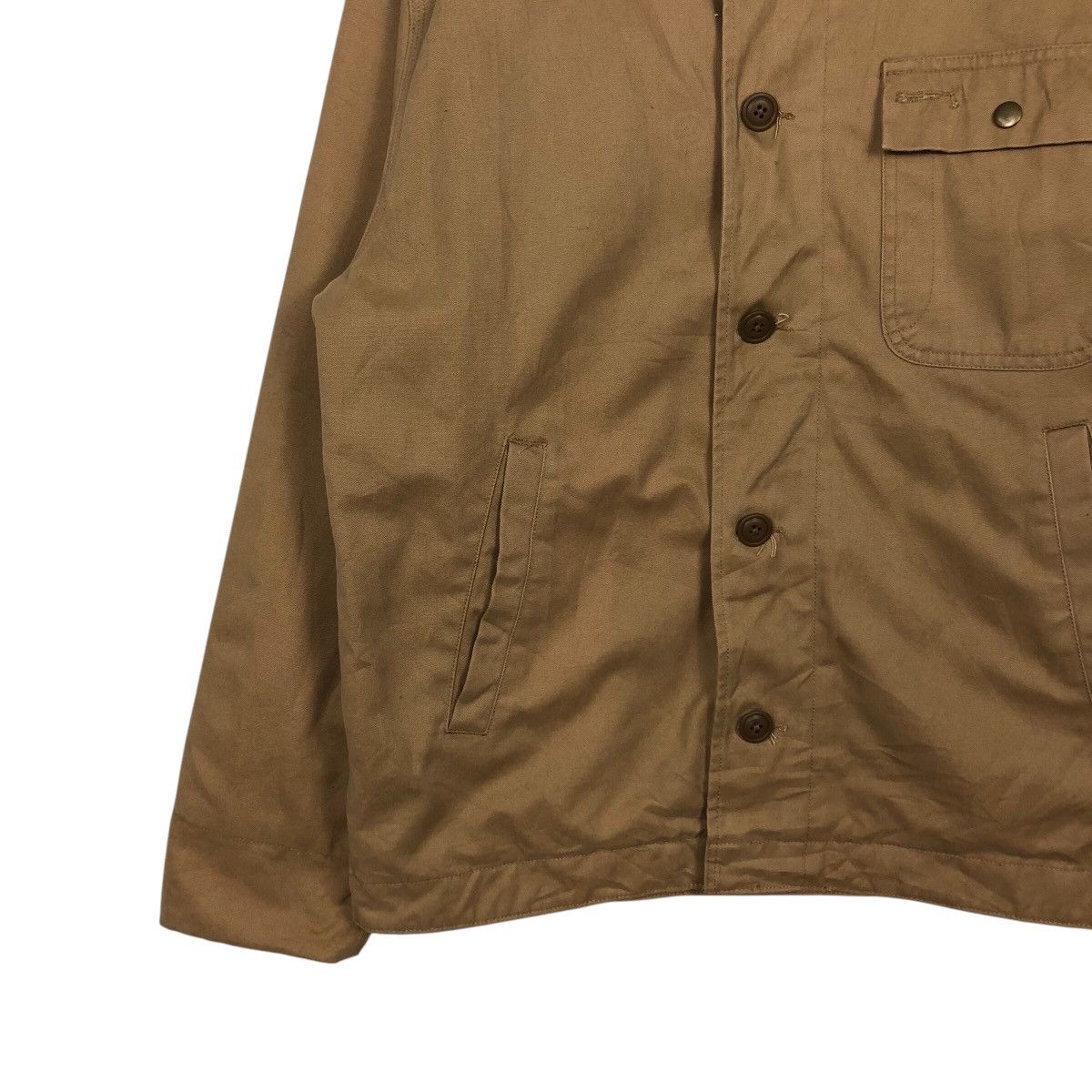 Japanese Brand 📌Vintage Biker Jacket Button Gap Detroit Duck Canvas Size US M / EU 48-50 / 2 - 5 Thumbnail