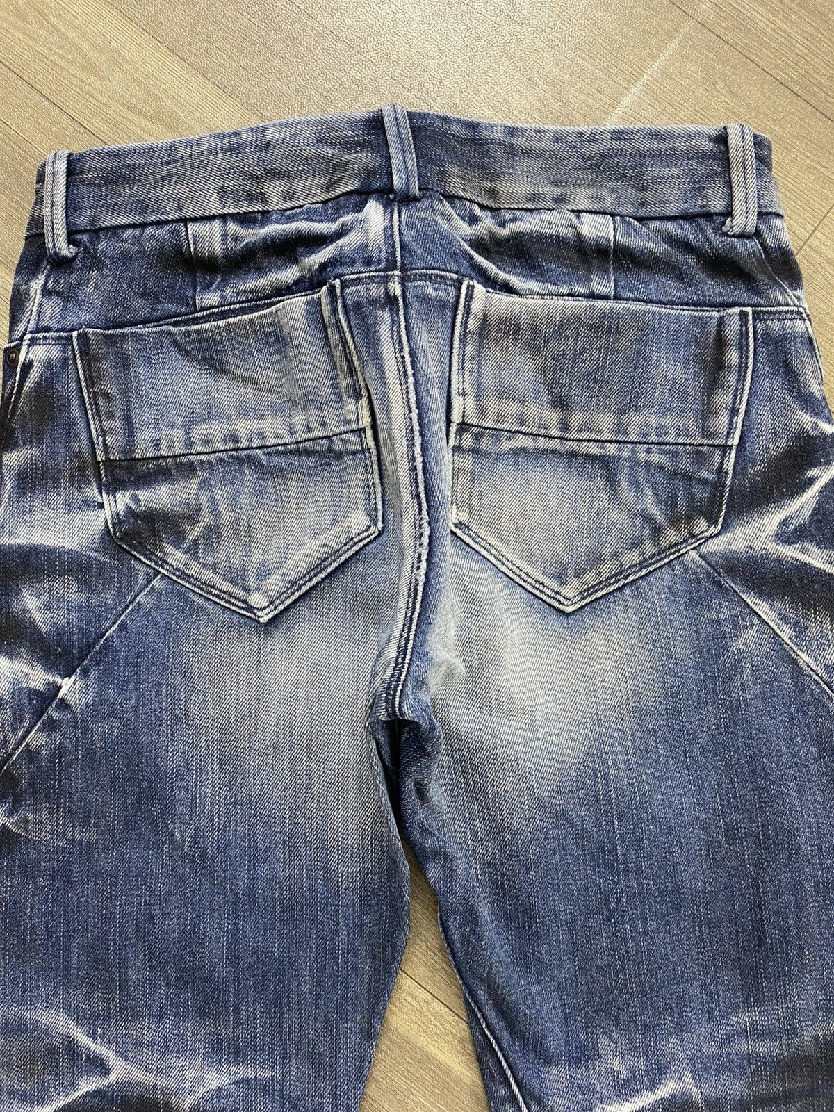 BUFFALO BOBS Buffalo Bobs Johnny Wolf Distressed Clawmark Mudmax Jeans Size US 32 / EU 48 - 15 Thumbnail