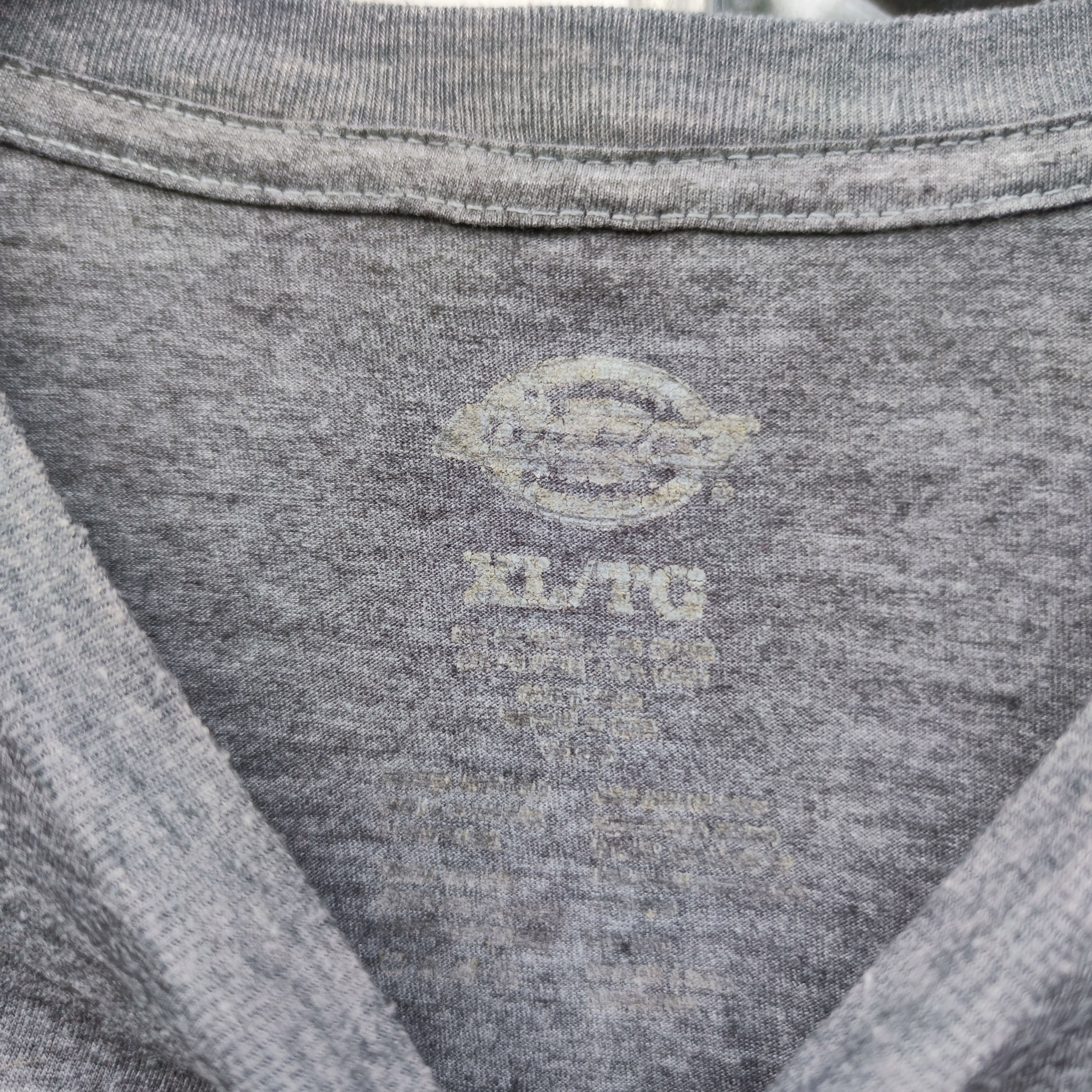 Dickies Dickies Dark Gray Spell out Big Logo T Shirt Size US XL / EU 56 / 4 - 2 Thumbnail