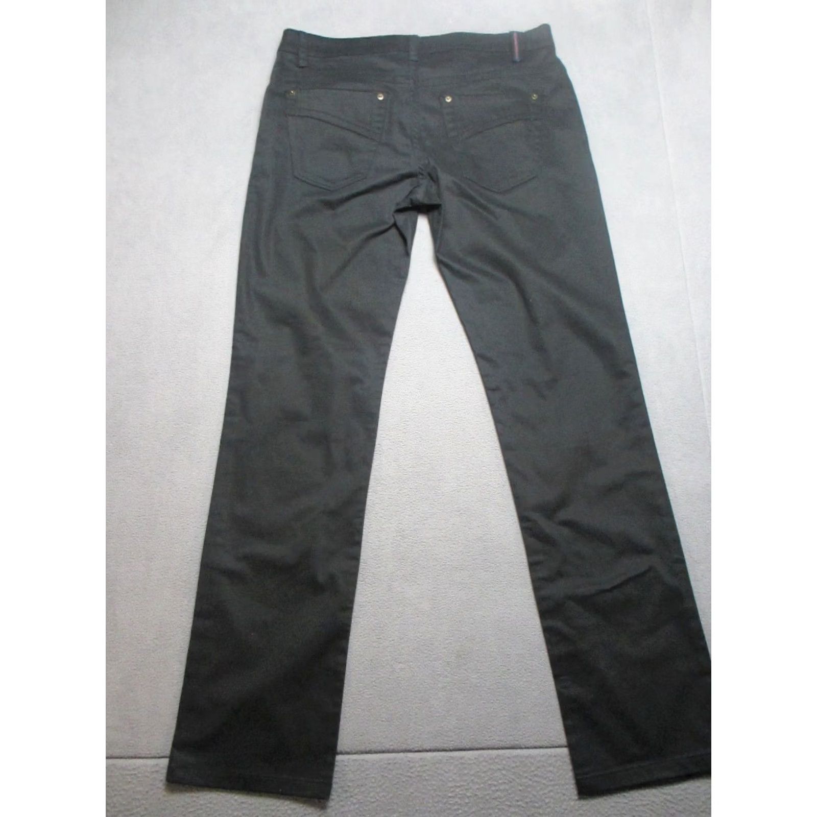 Vintage Stone Rose Chino Pants Mens 36 Black Stretch Casual 5 Pockets Mid Rise Slim Fit Size US 36 / EU 52 - 2 Thumbnail