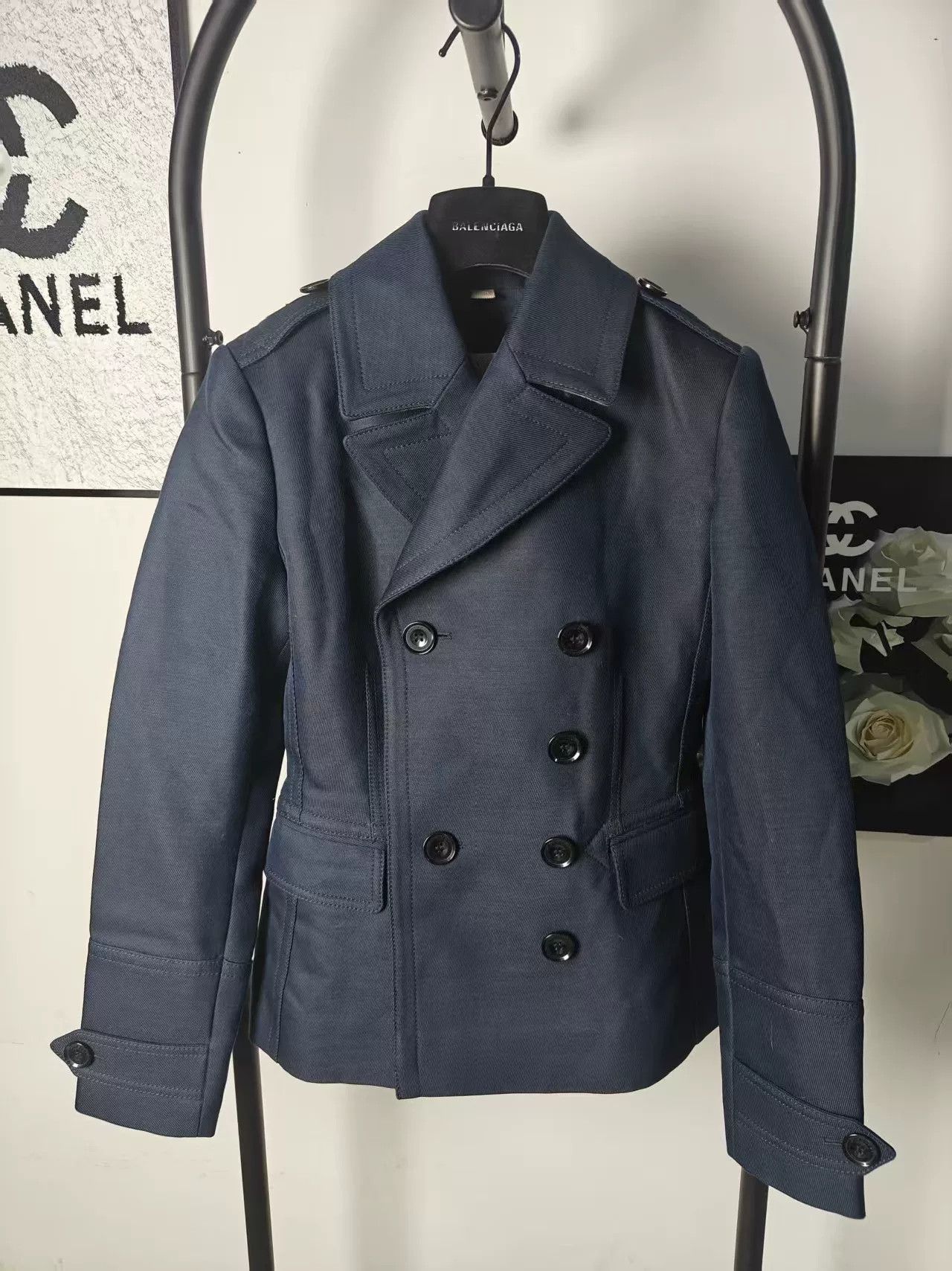 Burberry Burberry Wool Coat for Sale Size US M / EU 48-50 / 2 - 1 Thumbnail