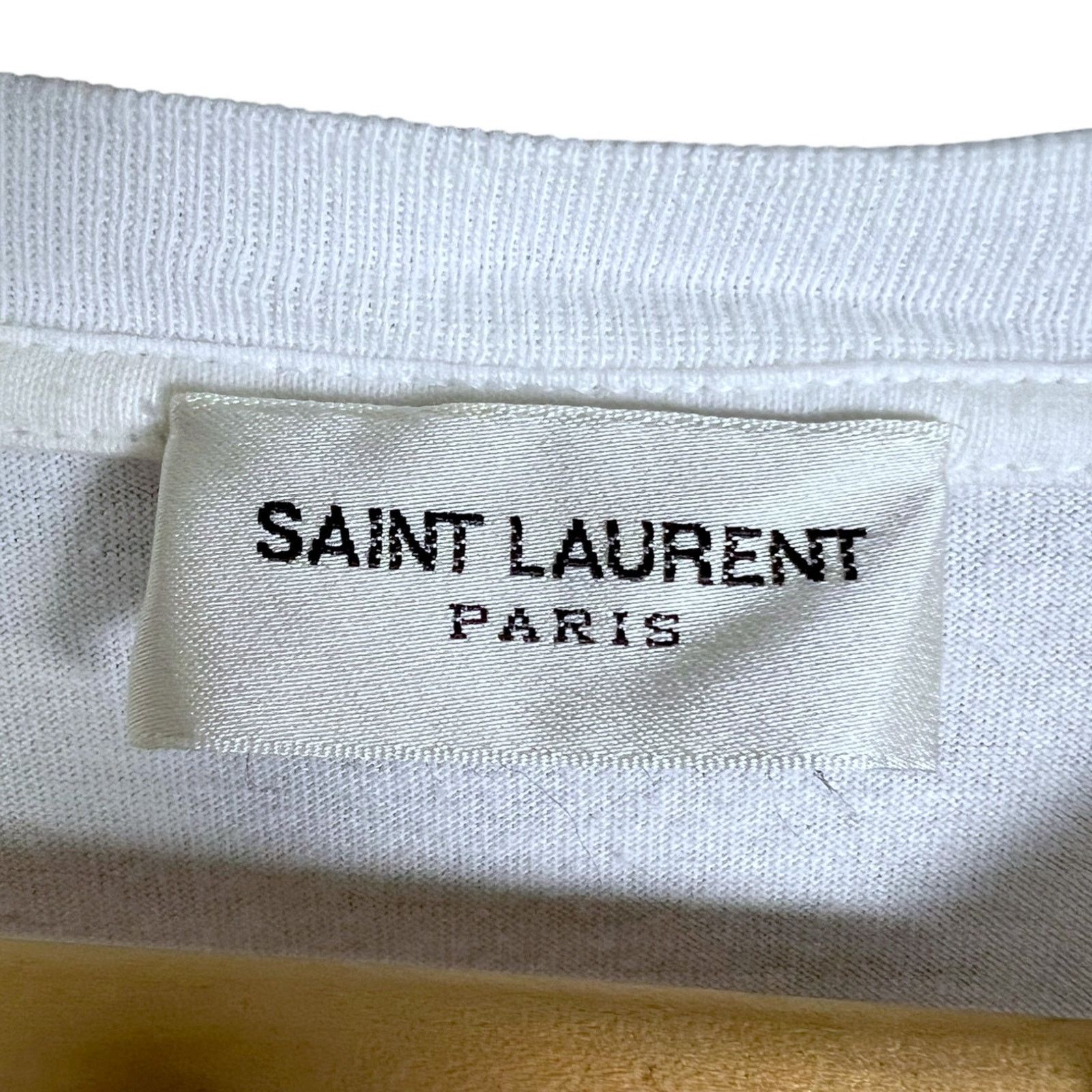 Saint Laurent Paris Saint Laurent Paris Women's S Distressed Palm VHS T-Shirt Size S / US 4 / IT 40 - 8 Thumbnail
