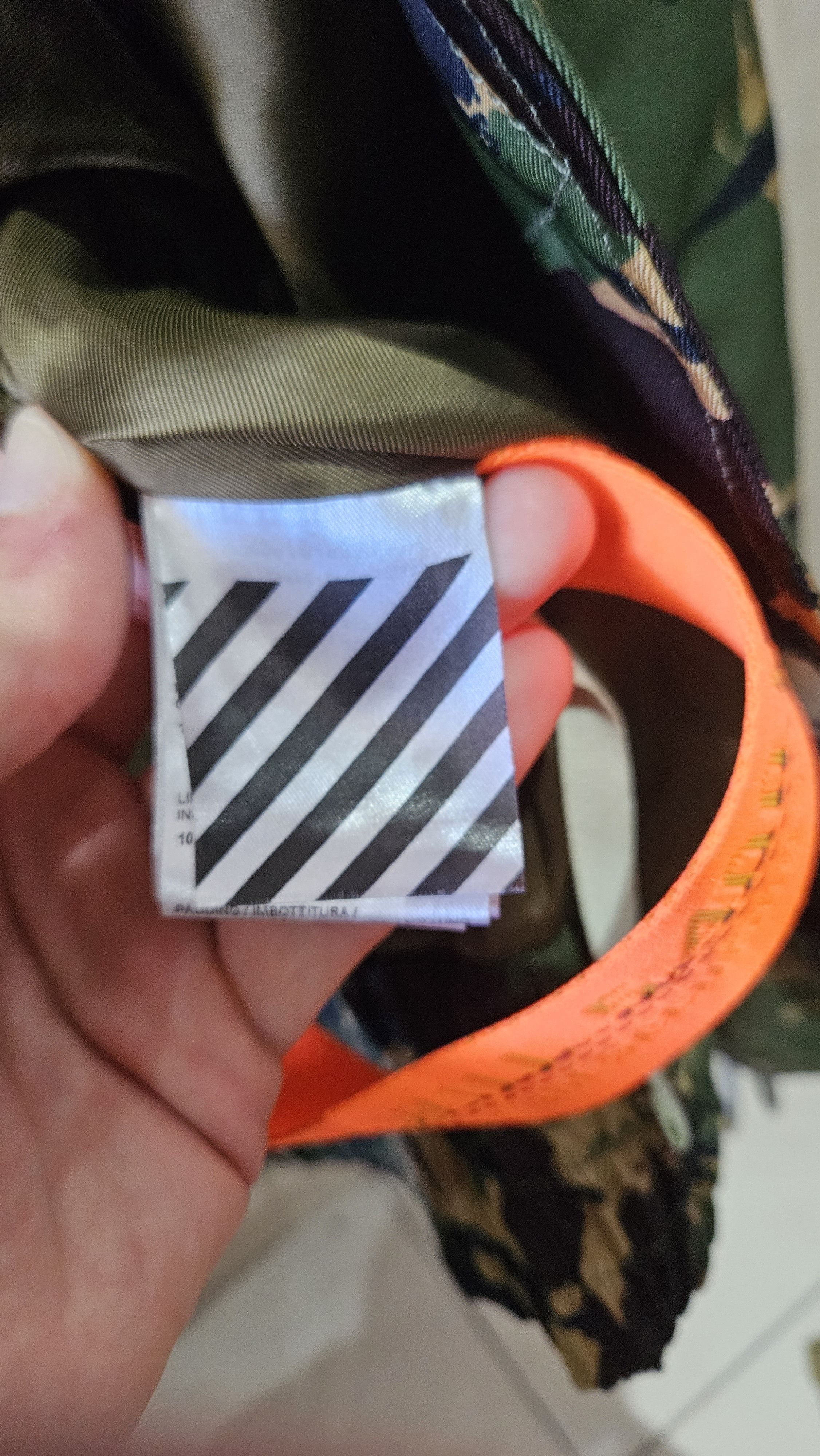 Off-White Off-White Camo Bomber Jacket 2018 Large Size US L / EU 52-54 / 3 - 11 Thumbnail