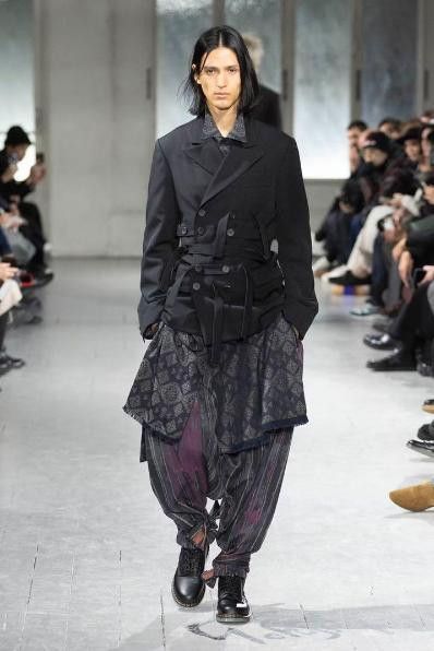 Yohji Yamamoto Pour Homme 23AW Peak Lapel Jacket