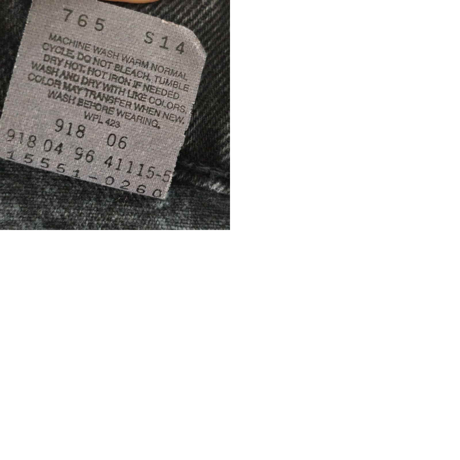 Levi's VINTAGE Levi's Jeans 551 Womens 16 Long Black Tapered Relaxed 90s USA 32x32 Size 38" / US 16 / IT 52 - 9 Thumbnail