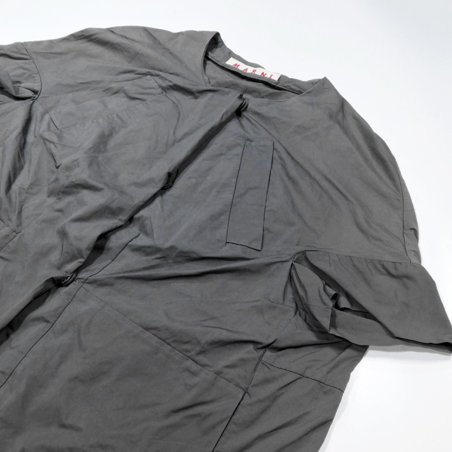 Marni MARNI AVANT-GARDE FUTURISTIC SLANT POCKET JACKET SHIRT Size XS / US 0-2 / IT 36-38 - 8 Thumbnail