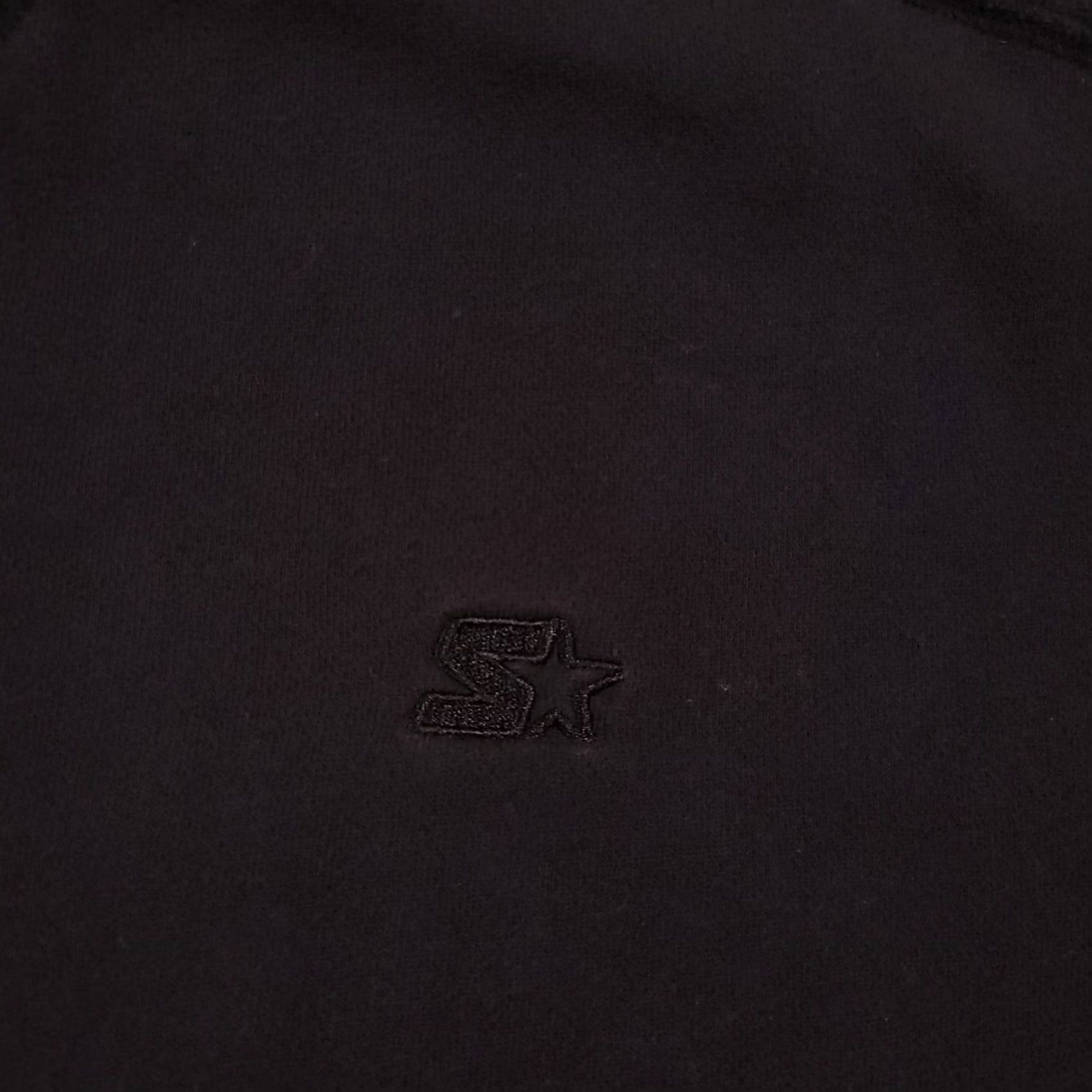 Starter VINTAGE Starter Sweatshirt Mens Large Black Crew Neck Sweater Blank Y2K 00s Size US L / EU 52-54 / 3 - 4 Thumbnail