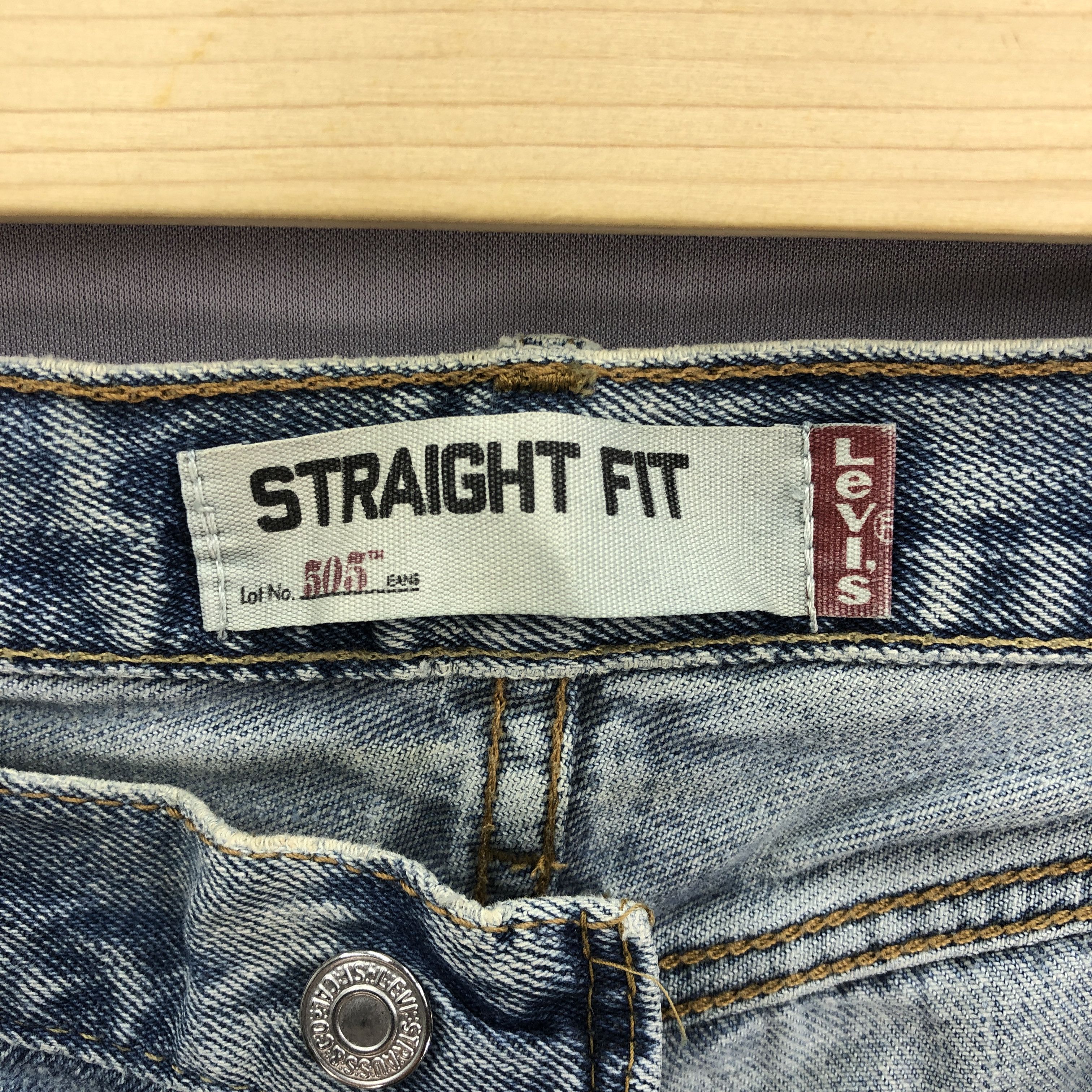 Levi's Vintage Levis 505 Jeans Dirty Levi's Mud Wash Faded Denim Size US 34 / EU 50 - 13 Thumbnail
