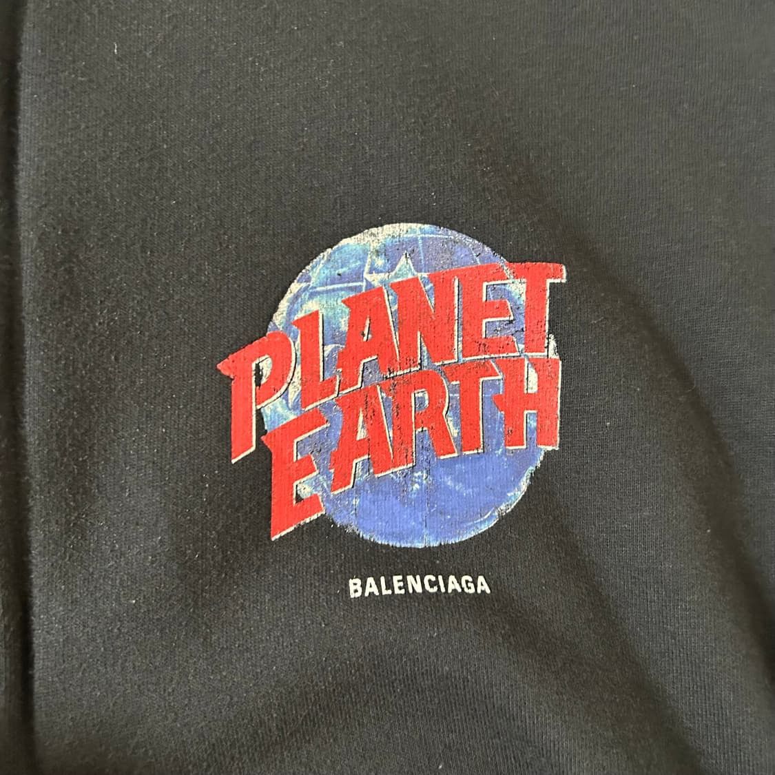 Balenciaga Balenciaga Planet Earth Zip up hoodie Size US L / EU 52-54 / 3 - 5 Thumbnail