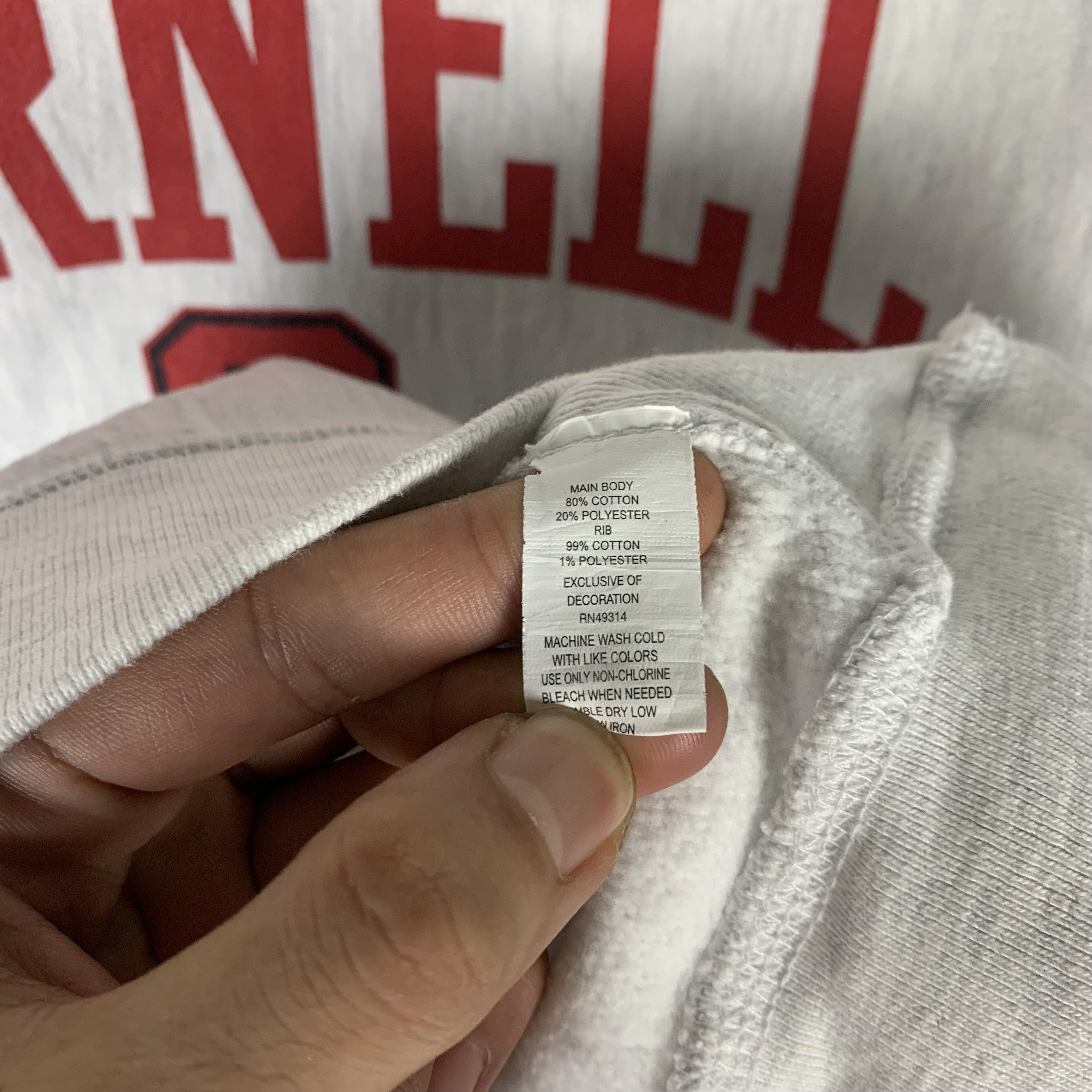 Champion Cornell University Champion Sweatshirt American College Size US S / EU 44-46 / 1 - 5 Thumbnail