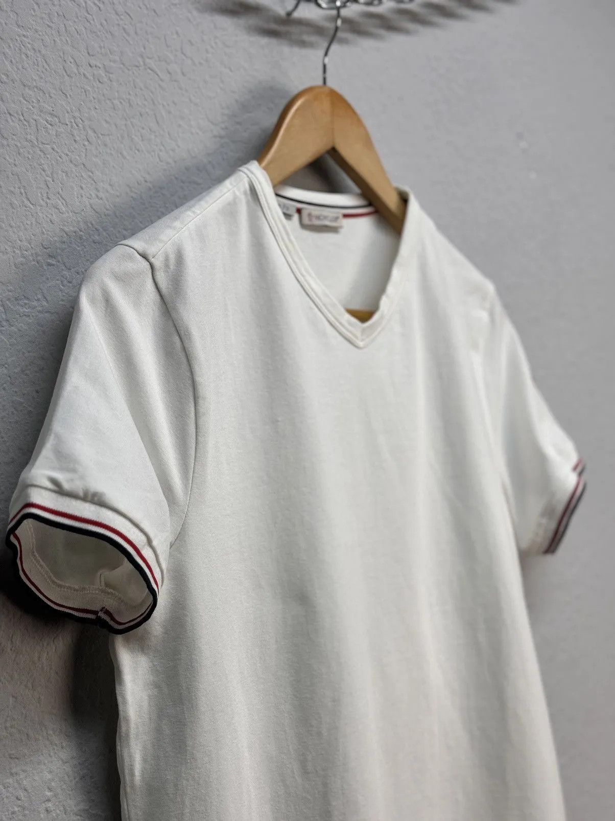 Designer × Moncler Vintage Moncler Double patch Maglia luxury tee Size US S / EU 44-46 / 1 - 7 Thumbnail