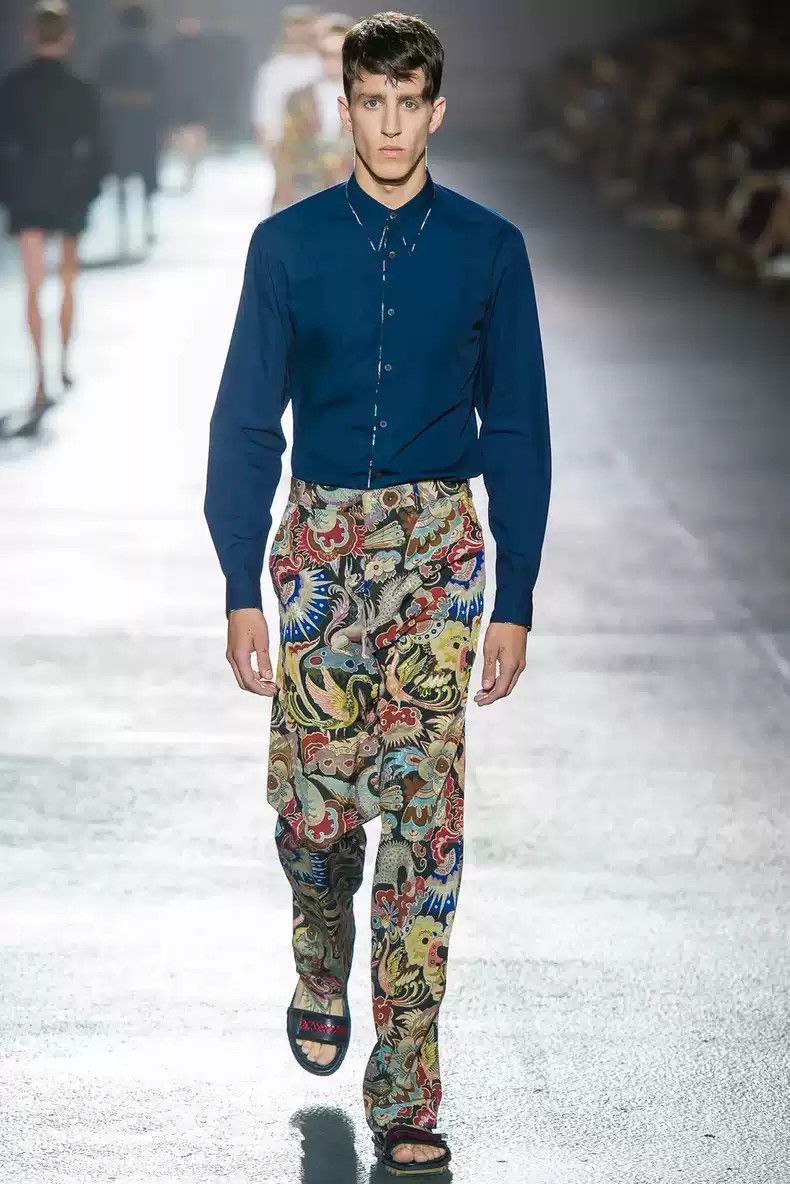 Dries Van Noten Dries Van Noten Dries van noten Printed t-shirt-2507 Size US XL / EU 56 / 4 - 3 Thumbnail