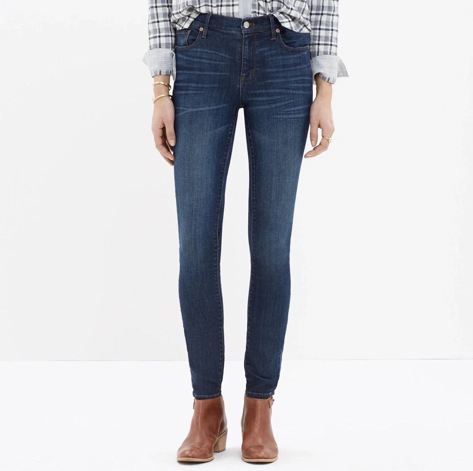 Madewell Madewell 9" High-Rise Skinny Jeans - Out of Print - 27 Size 24" / US 00 / IT 34 - 10 Thumbnail