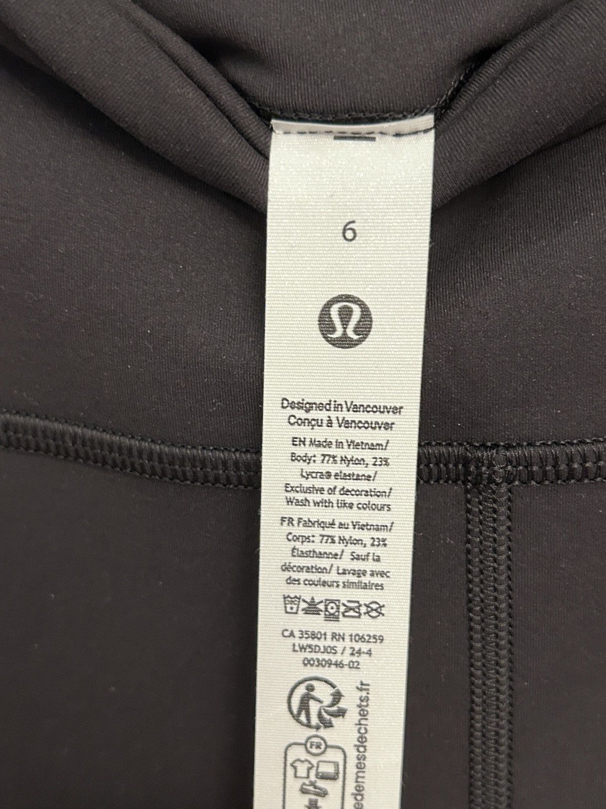 Lululemon Lululemon Wunder Train Tights/leggings Black Size 6 28" Size 28" / US 6 / IT 42 - 8 Thumbnail