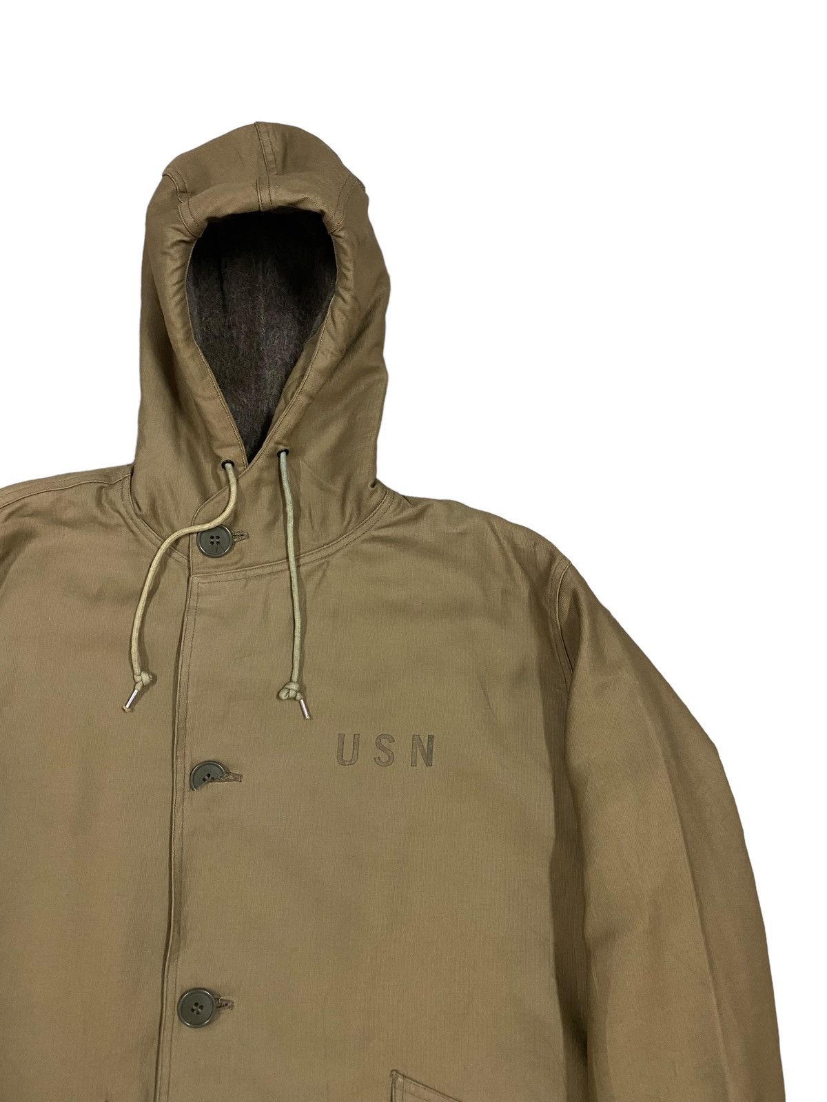 Buzz Rickson's Vtg🔥40’s Us Navy N1 Alpaca Deck Jacket Military Size US M / EU 48-50 / 2 - 10 Thumbnail