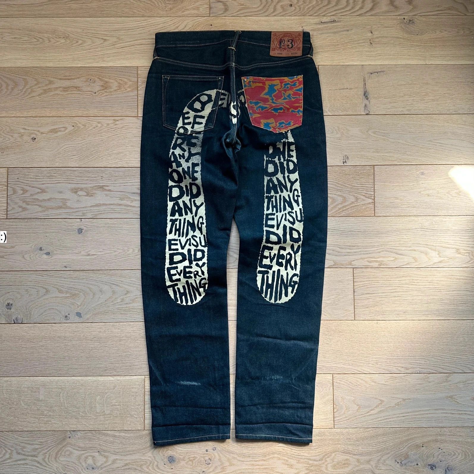 Evisu Jeans Evisu Daicock Lot 2000 Multicolor Size US 31 - 1 Thumbnail