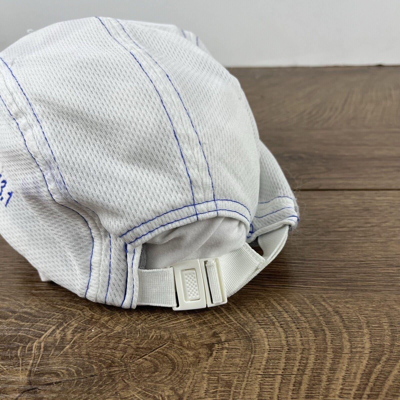 Other Runners Depot Hat Running Hat White Adjustable Hat White Adu Size ONE SIZE - 11 Thumbnail